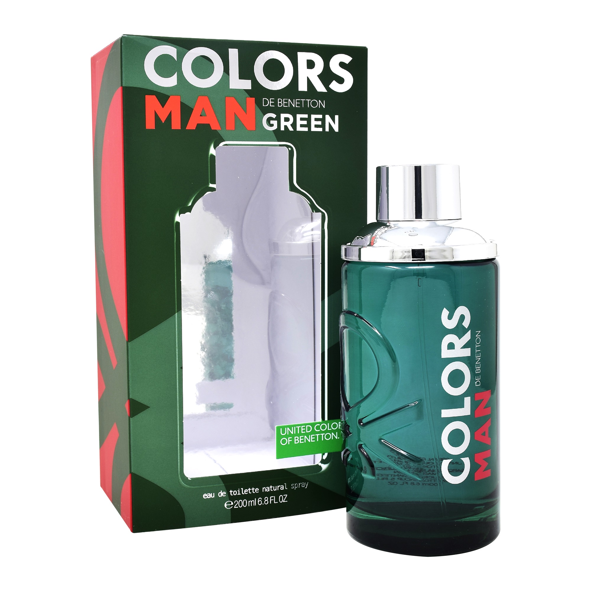 Foto 2 pulgar | Perfume Para Caballero Colors Man Green 200 Ml Edt Spray