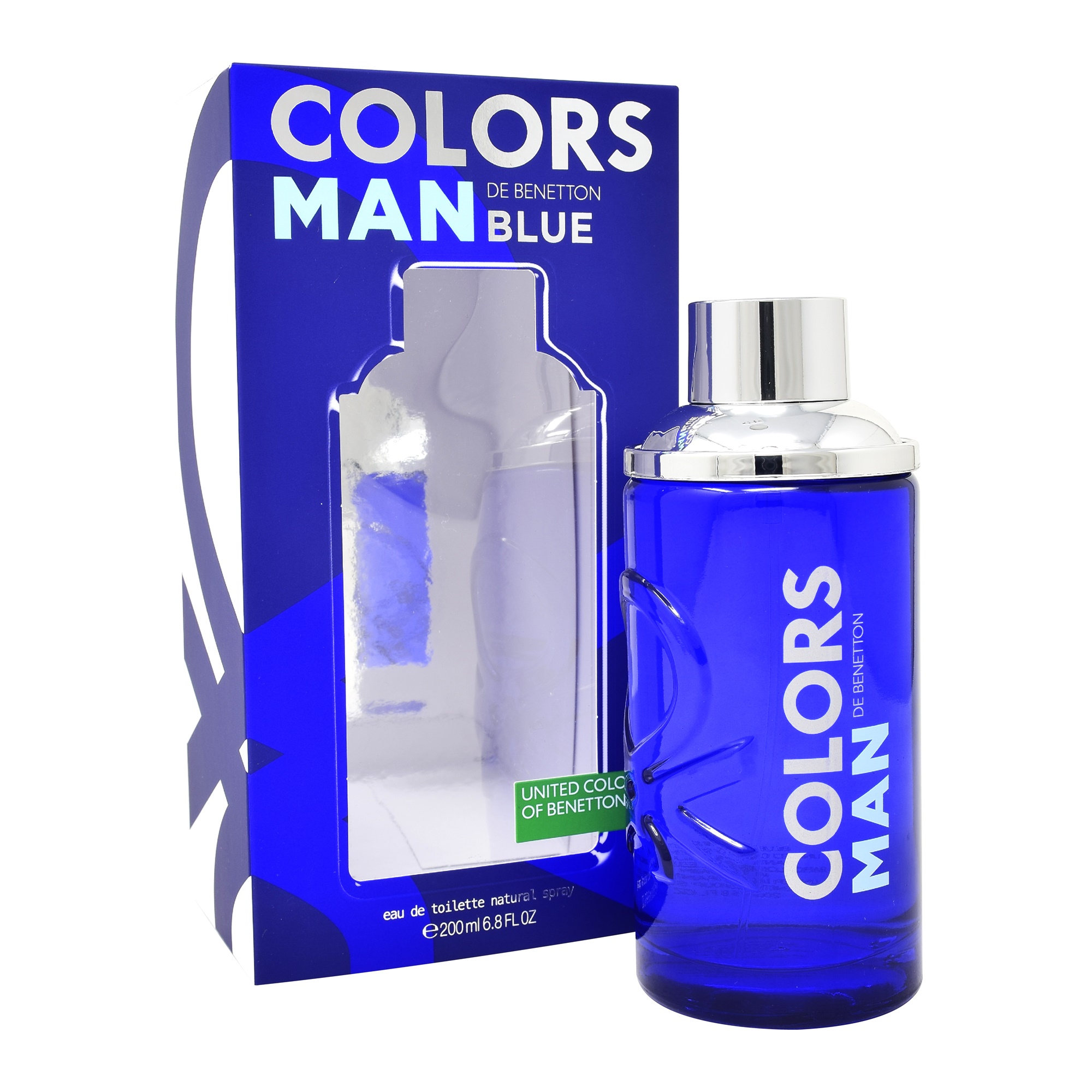 Foto 2 pulgar | Perfume Para Caballero Colors Man Blue 200 Ml Edt Spray