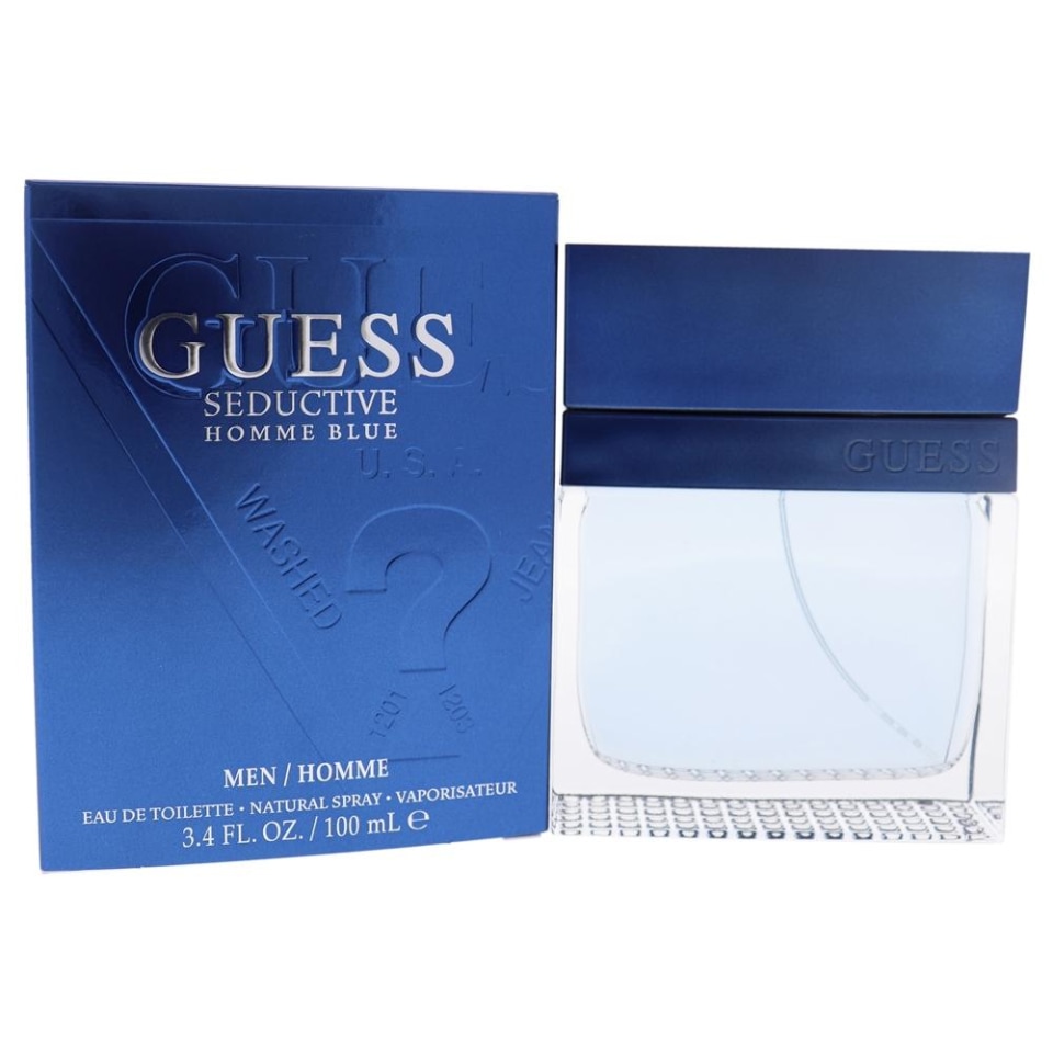 Foto 3 pulgar | Perfume Para Caballero Guess Seductive Blue 100 Ml Edt Spray