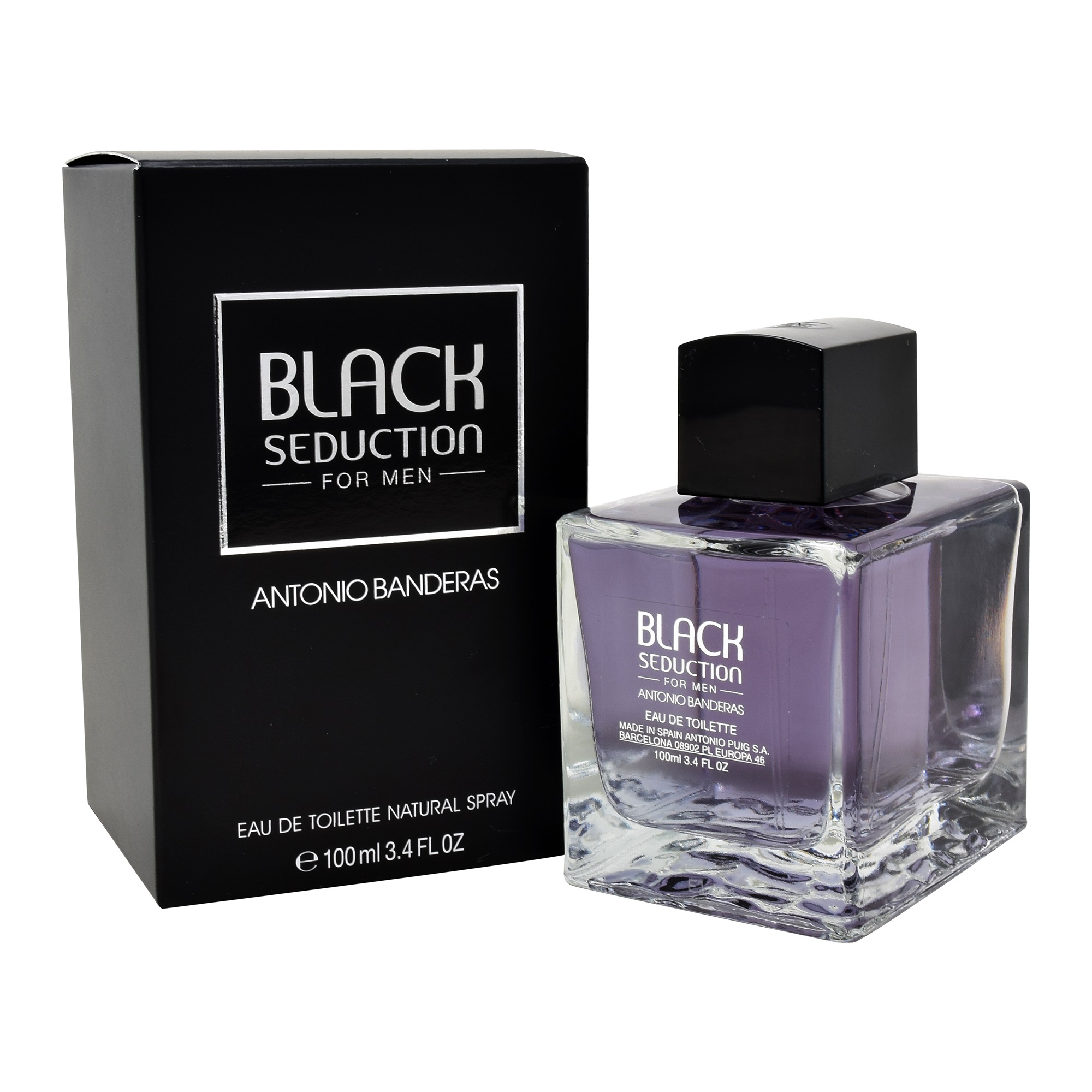 Foto 2 pulgar | Perfume Para Caballero Antonio Banderas Black Seduction 100 Ml Edt Spray