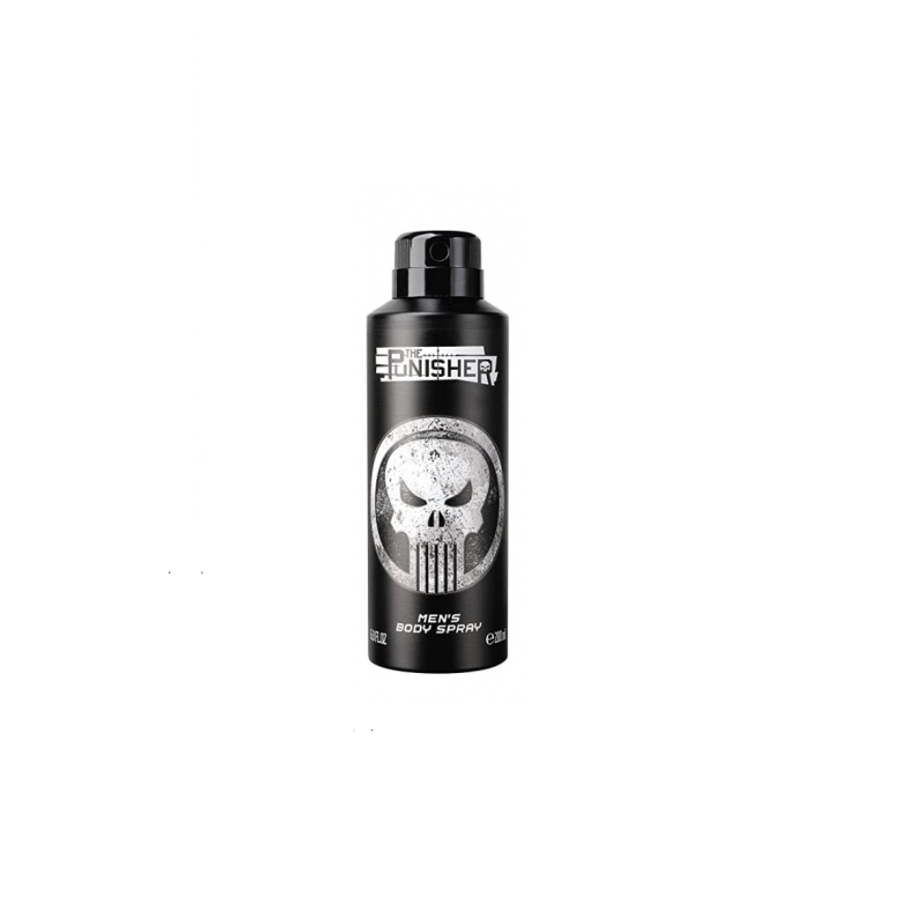 Foto 2 pulgar | Perfume Marvel The Punisher de 200 ml Body Spray Nuevo Original
