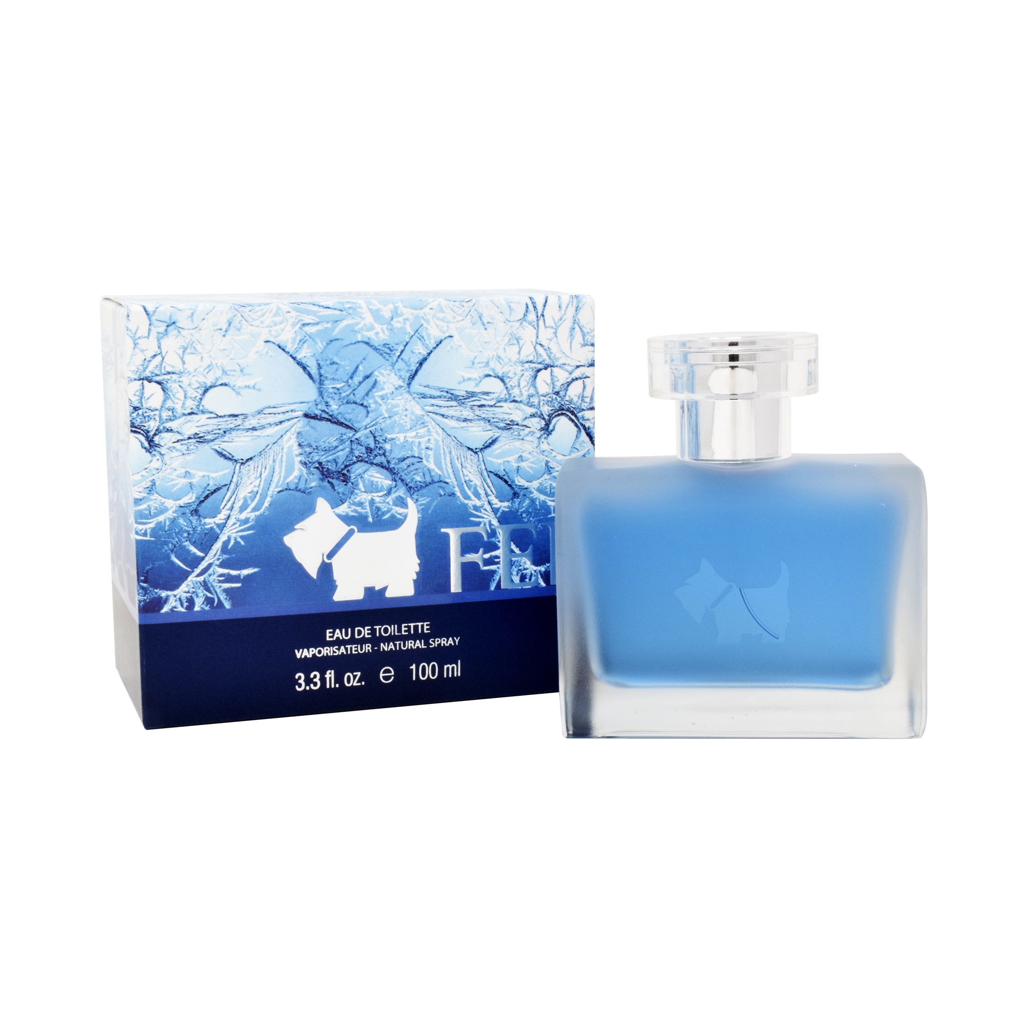Foto 2 pulgar | Perfume Ferrioni Ice Blue para Hombre de 100 ml Edt Spray