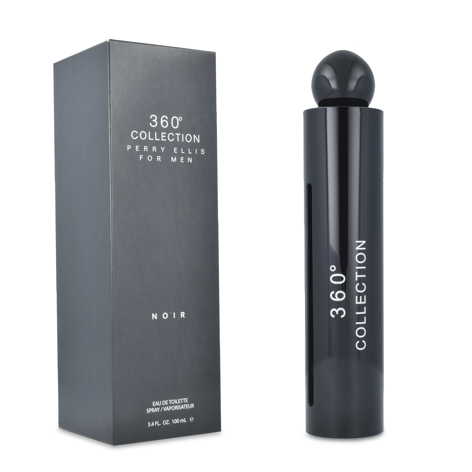 Perfume Perry Ellis 360° Collection Noir para Caballero de 100 ml Edt Spray