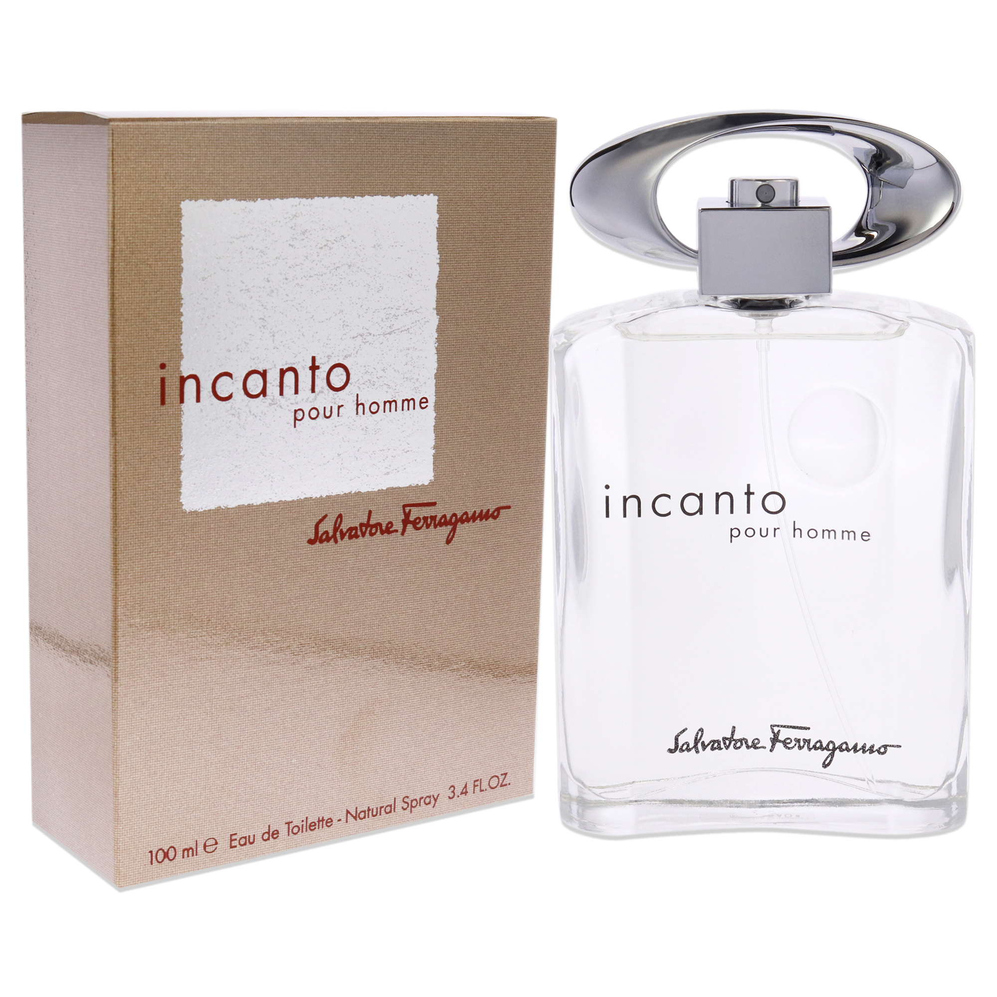 Foto 4 pulgar | Perfume Salvatore Ferragamo Incanto de 100 ml Edt Original para Hombre