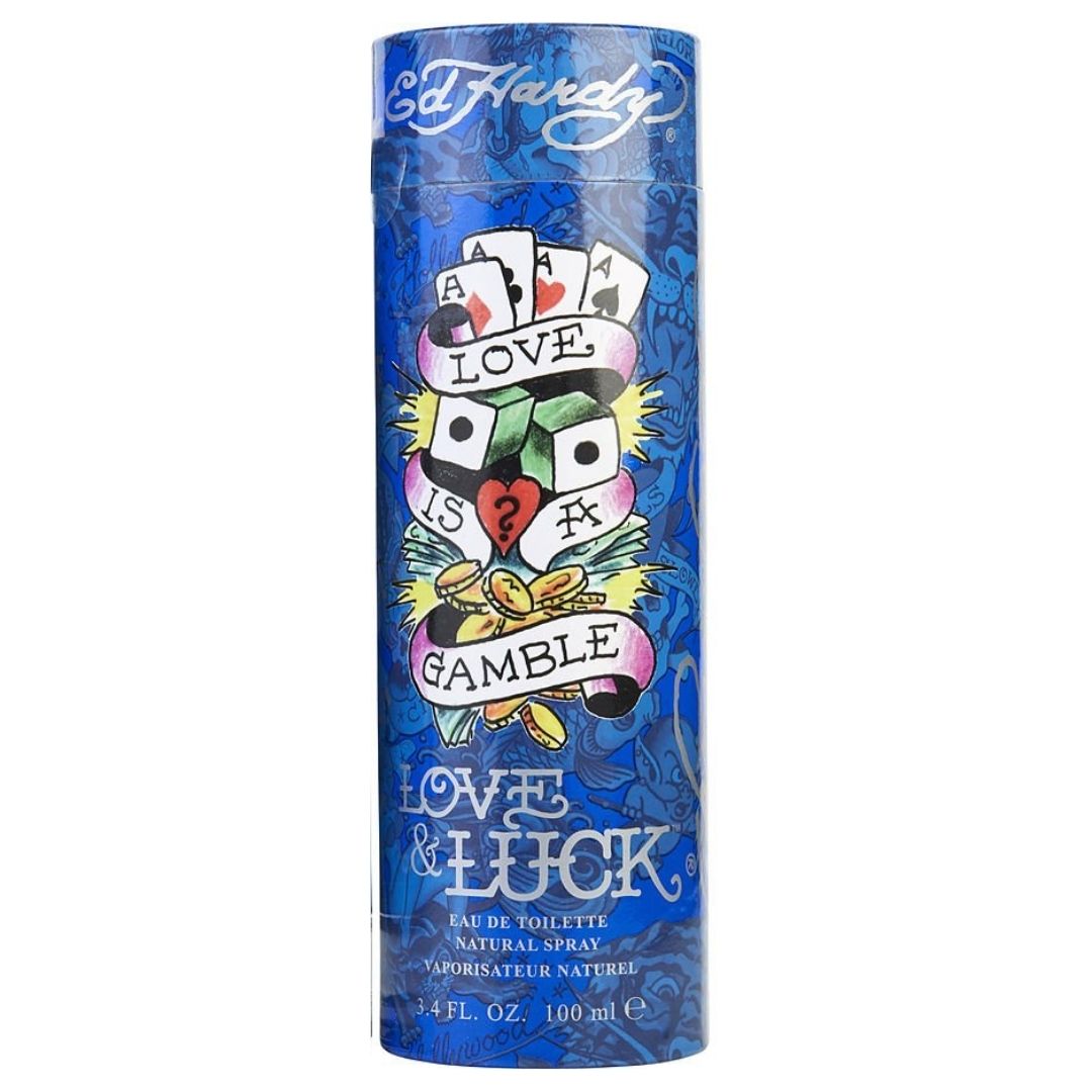Foto 2 pulgar | Perfume Ed Hardy Love y Luck Eau De Toilette de 100 ml para Hombre