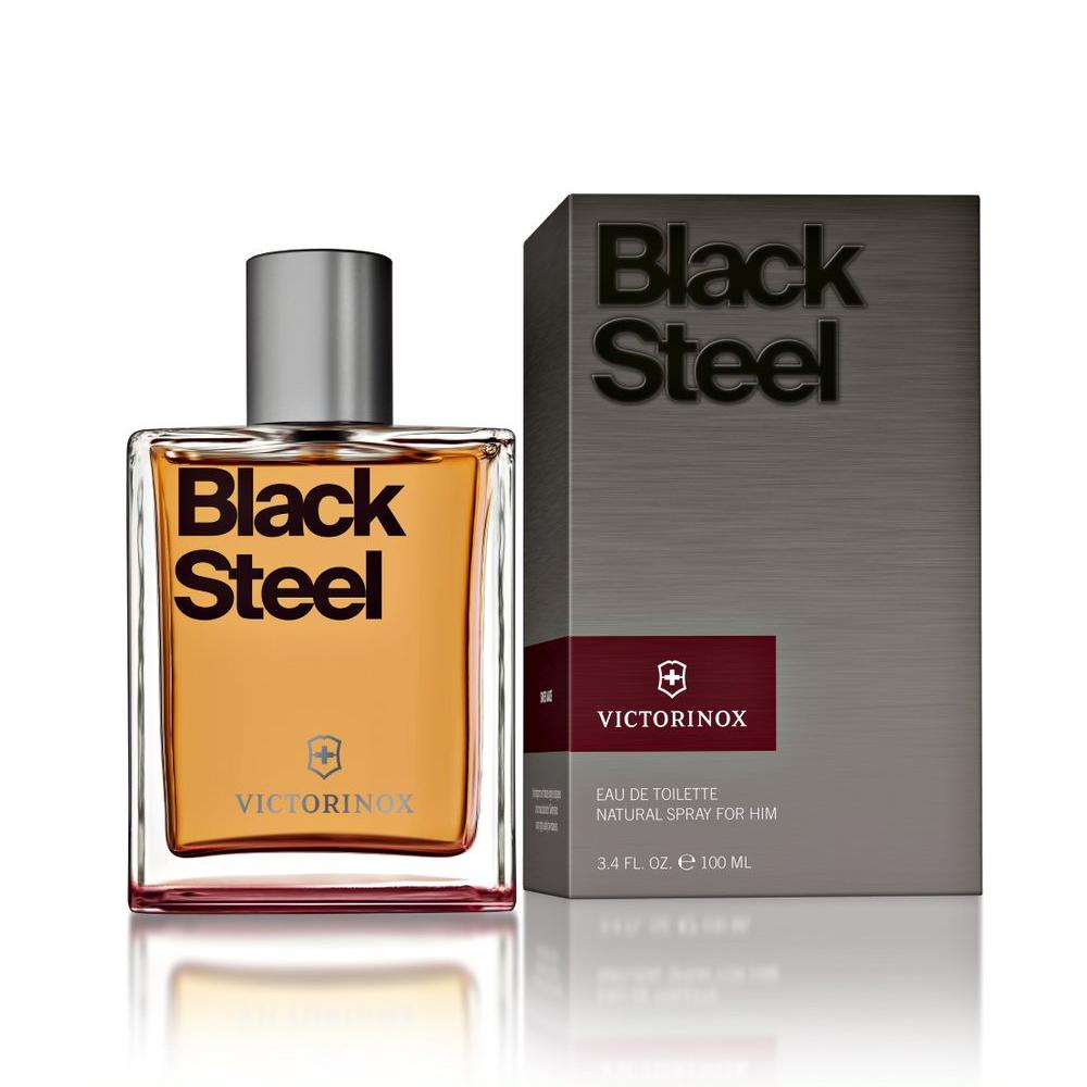 Foto 2 pulgar | Perfume Victorinox Black Steel Eau De Toilette 100 ml H580 - S017