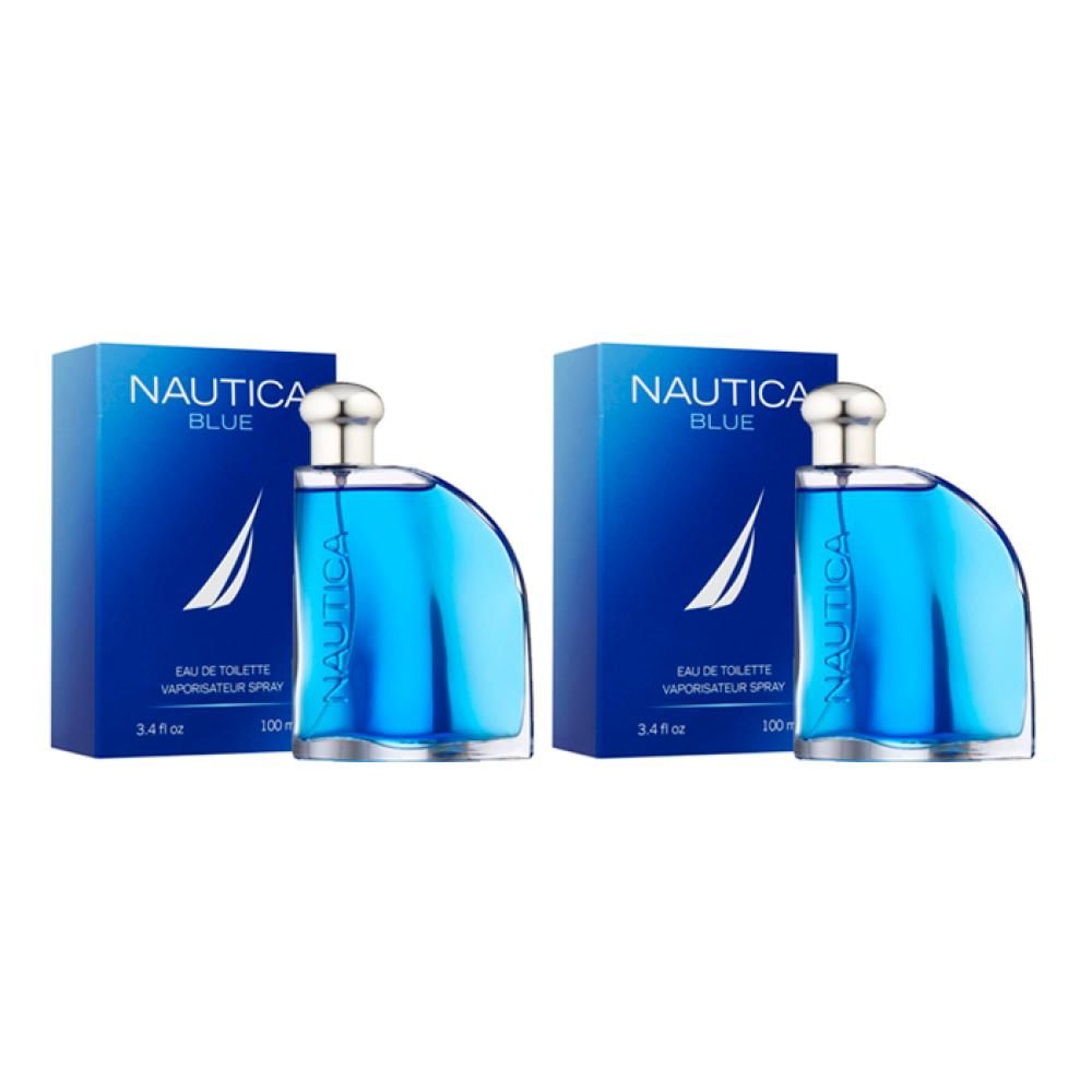 Foto 2 pulgar | Paquete 2x1 Náutica Blue Eau de Toilette de 100 ml