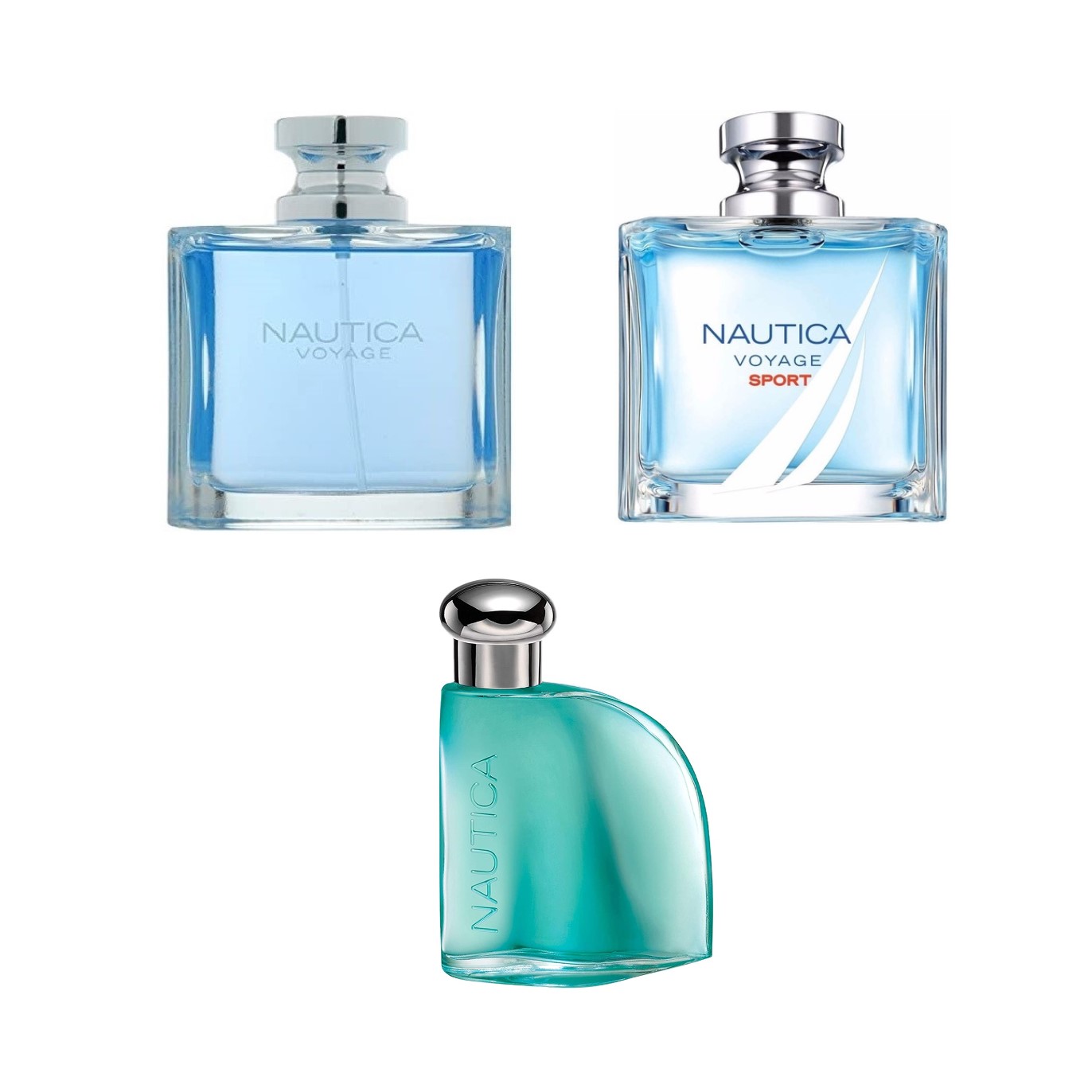 Foto 2 pulgar | Paquete Náutica Voyage Sport + Classic + Voyage Edt 100 ml