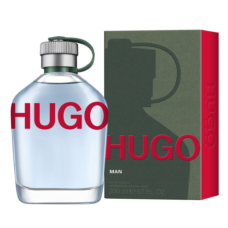 Fragancia para Caballero Hugo Boss Hugo Green Edt Spray de 200 ml