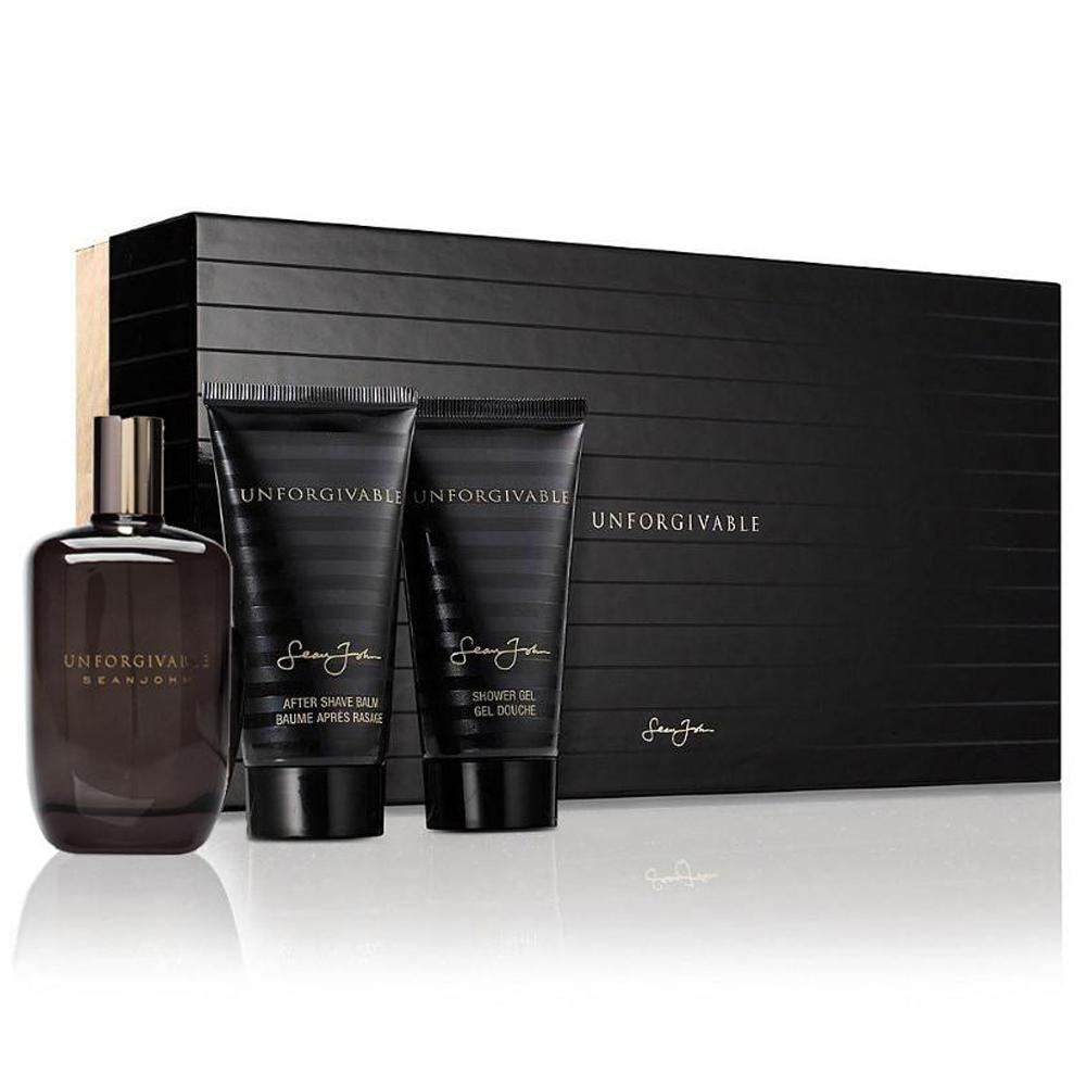 Sean John Unforgivable Edt 125 Ml +after Shave + Shower Gel Caballero