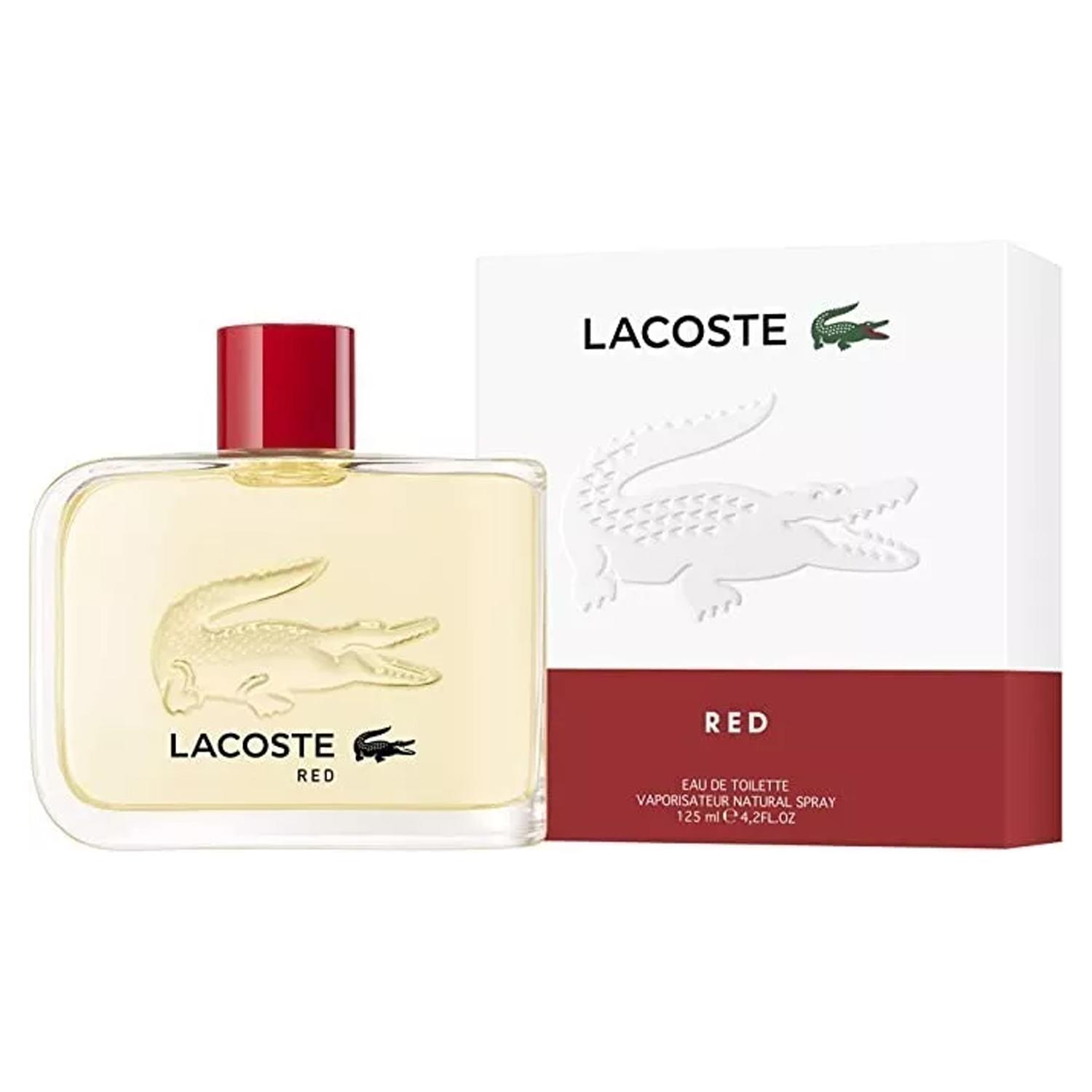 Foto 2 pulgar | Loción Lacoste Red EDT 125 ML