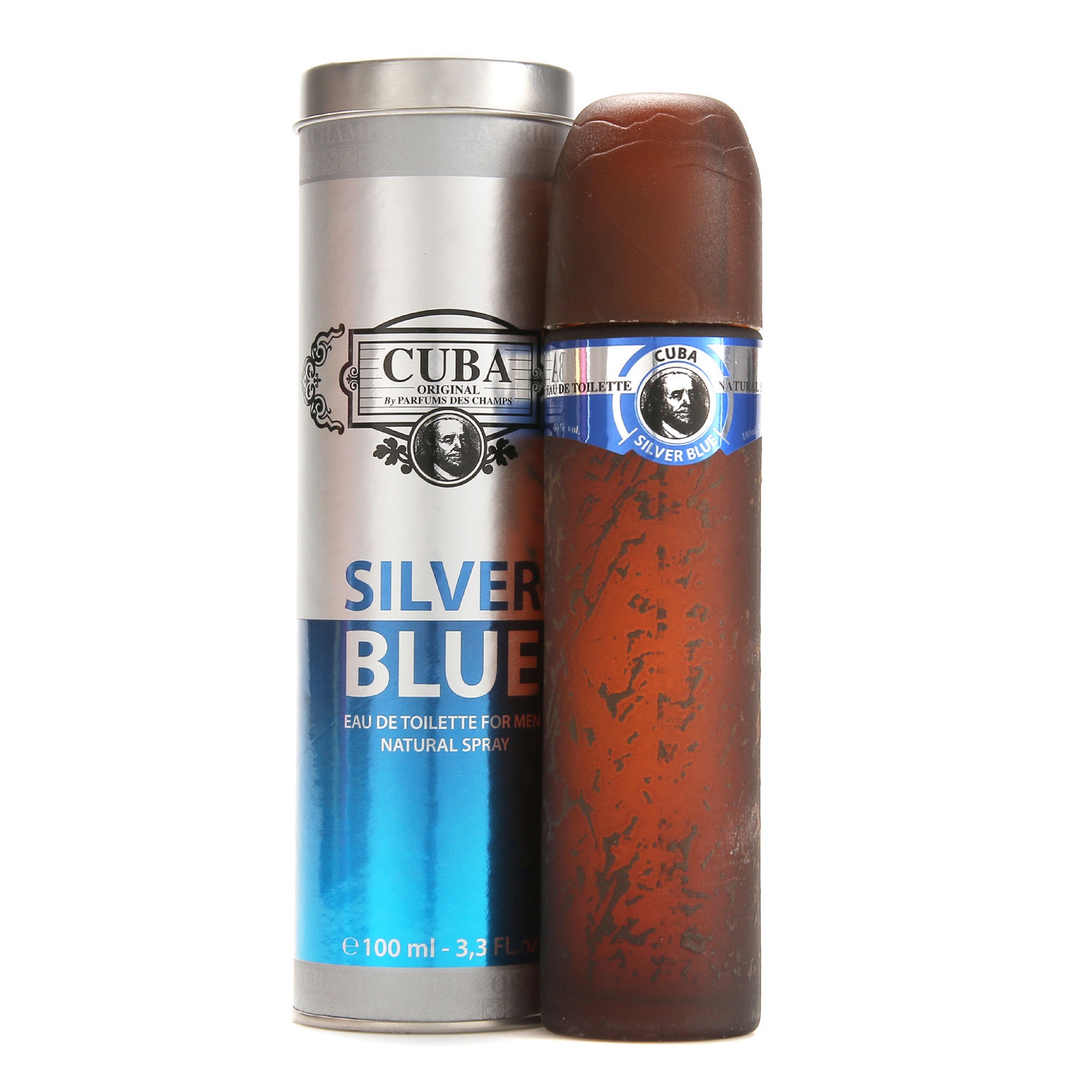 Foto 2 pulgar | Perfume Cuba Silver Blue Eau de Toilette 100 Ml para Hombre