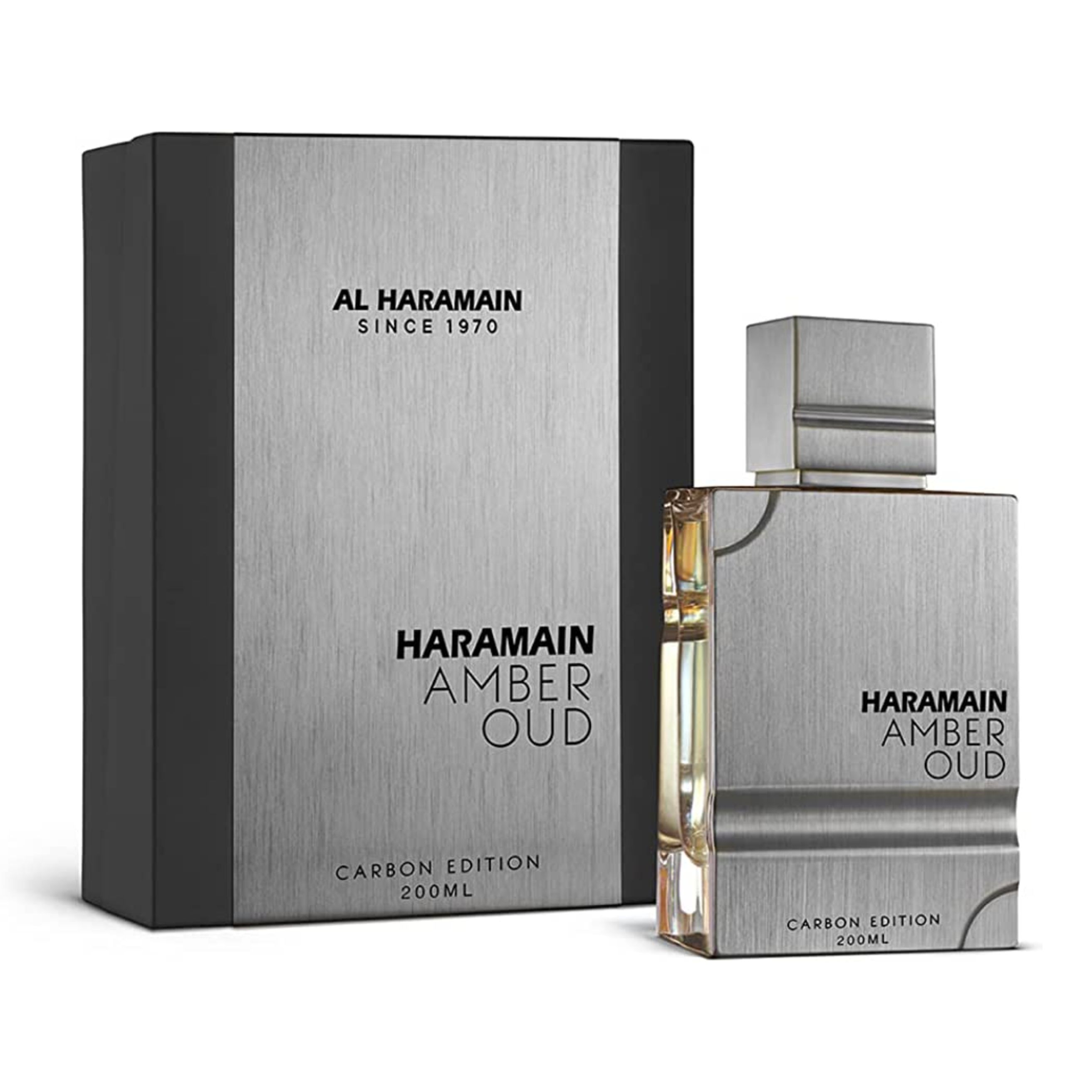 Perfume Al Haramain Amber Oud Carbon Edition 200 ml Eau de Parfum para Hombre