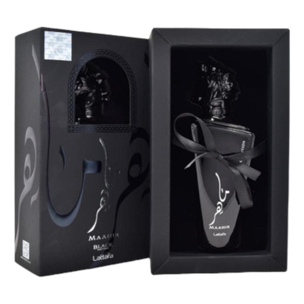 Foto 3 pulgar | Perfume Lattafa Maahir Black Edition Eau de Parfum 100 ml para Hombre