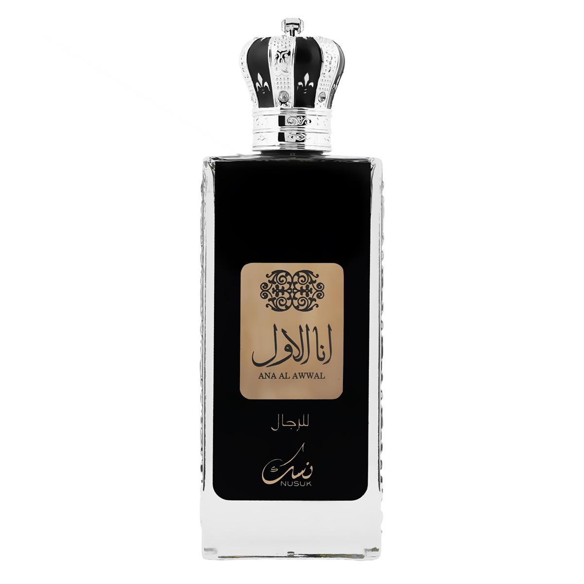 Perfume Nusuk NUSUK006 Ana Al Awwal Black / Silver 100 ML Edp Men