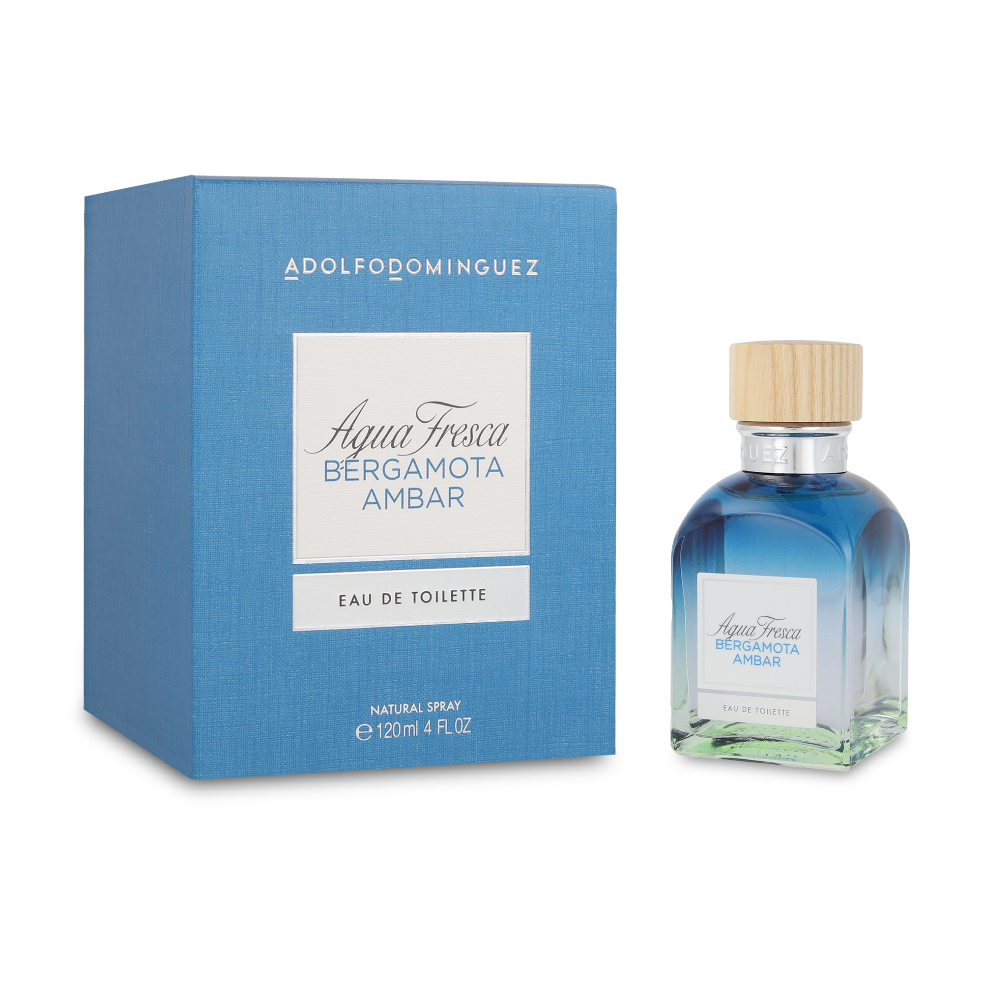 Foto 2 pulgar | Perfume Adolfo Domínguez Agua Fresca Bergamota Ámbar 120 ml Edt para Hombre