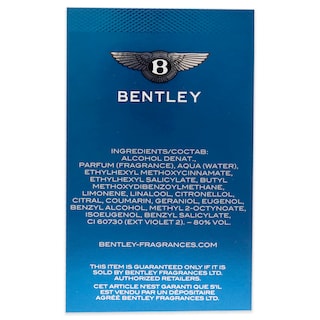 Foto 6 | Fragancia Bentley Azure Bentley Transparent Colour