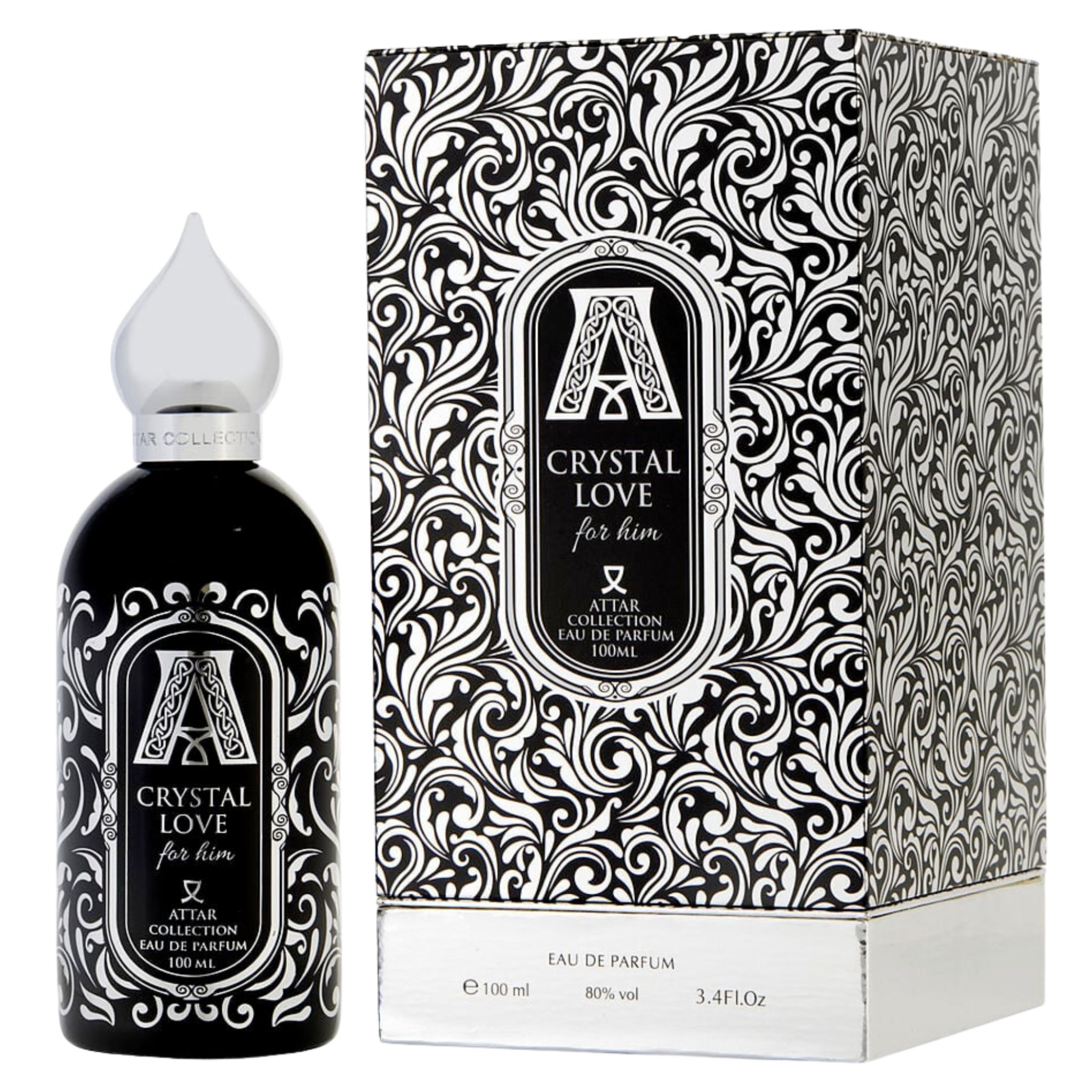 Foto 2 pulgar | Perfume Attar Collection Crystal Love For Him Eau de Parfum 100 ml para Hombre