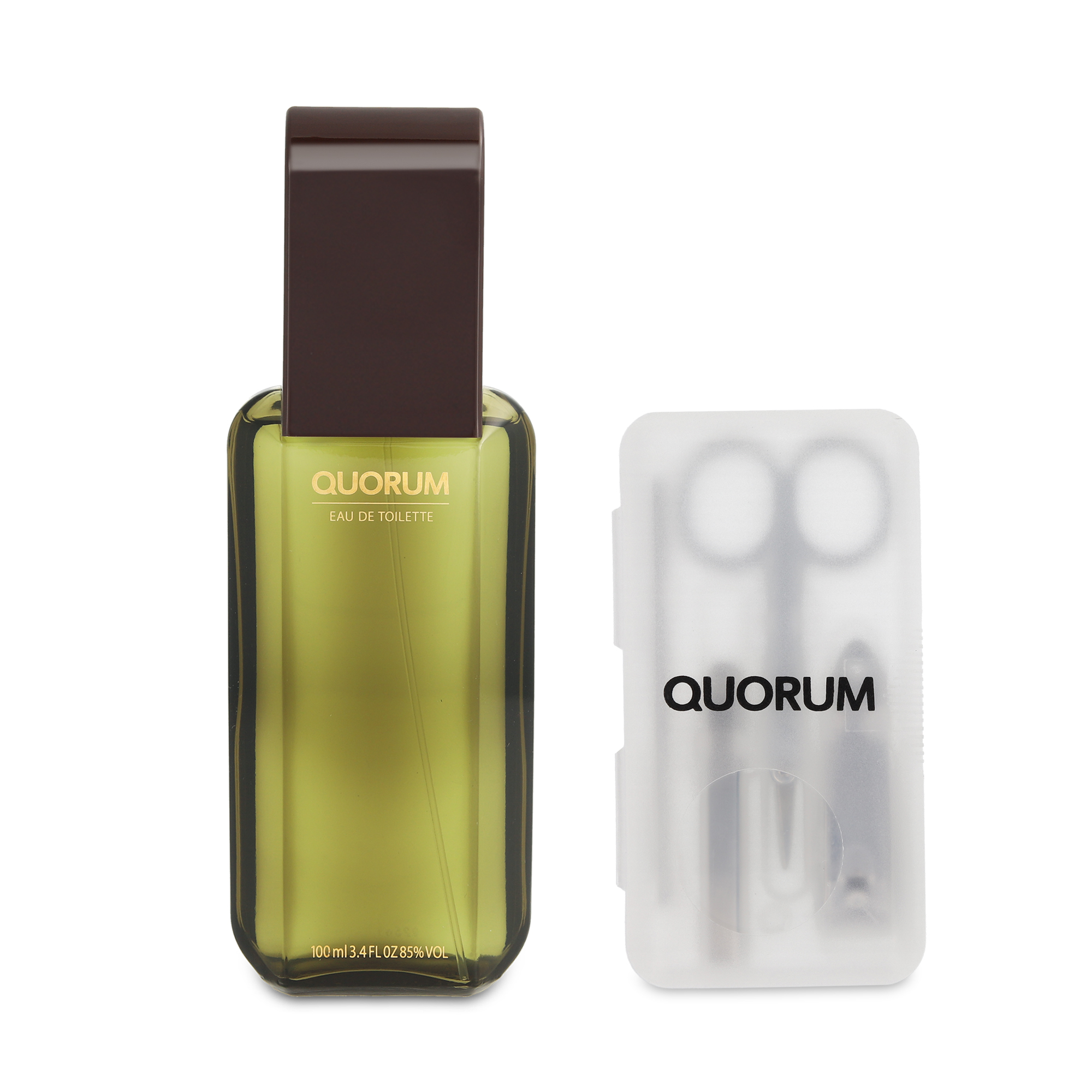 Perfume Antonio Puig Quorum 100 ML Edt Spray / Kit Manicure