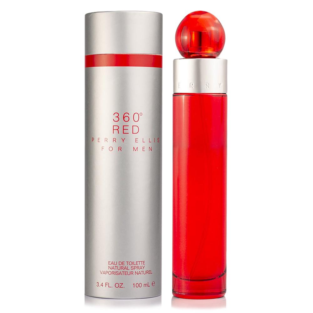 Foto 4 pulgar | Perfume Perry Ellis 360 Red Eau de Toilette 100 Ml para Hombre