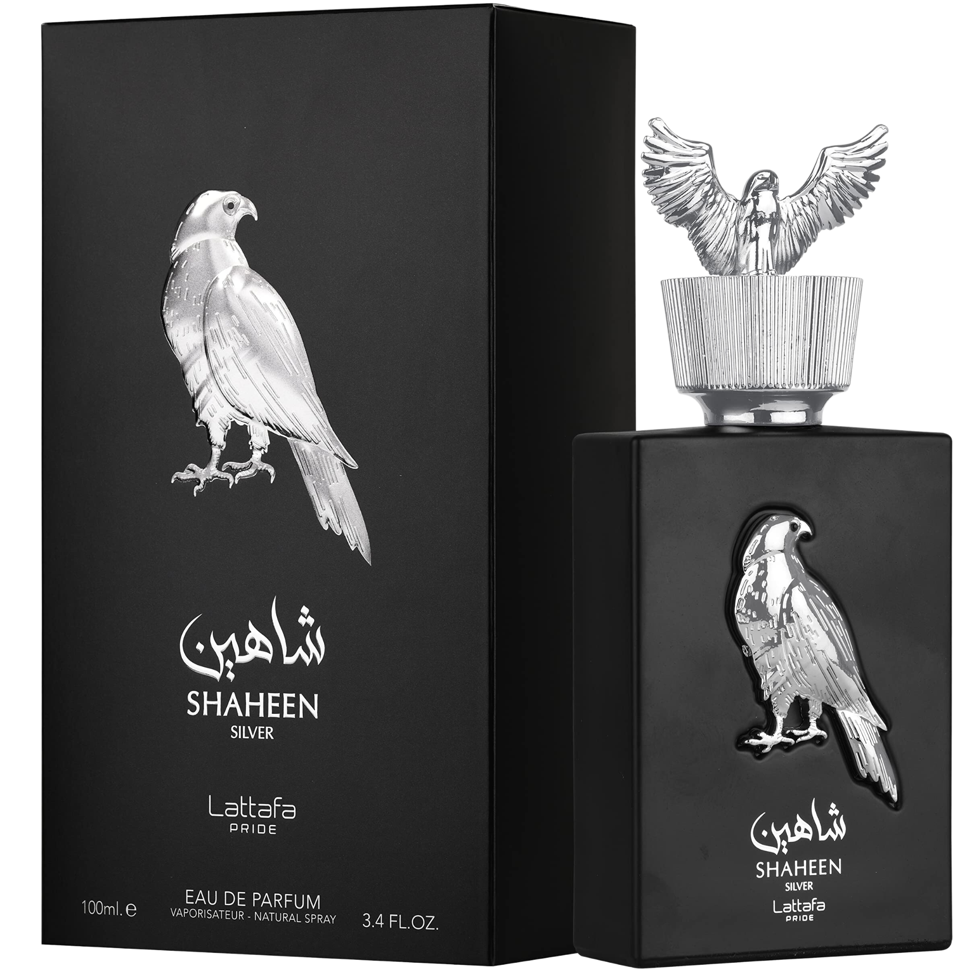Perfume Para Hombre Lattafa Shaheen Silver 100ml Edp