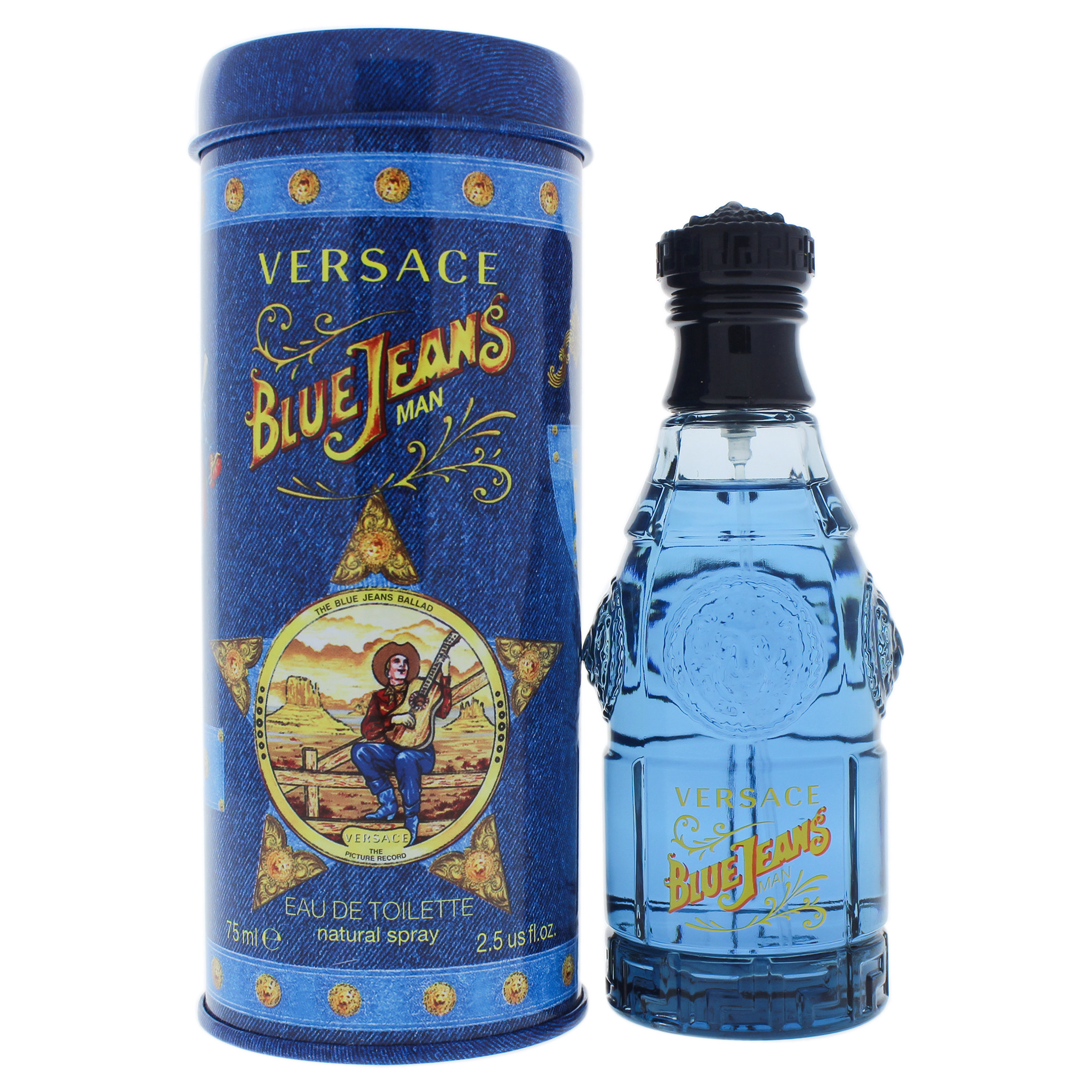 Foto 2 pulgar | Venta Internacional - Perfume Blue Jeans by Versace EDT 75 ml para Hombre