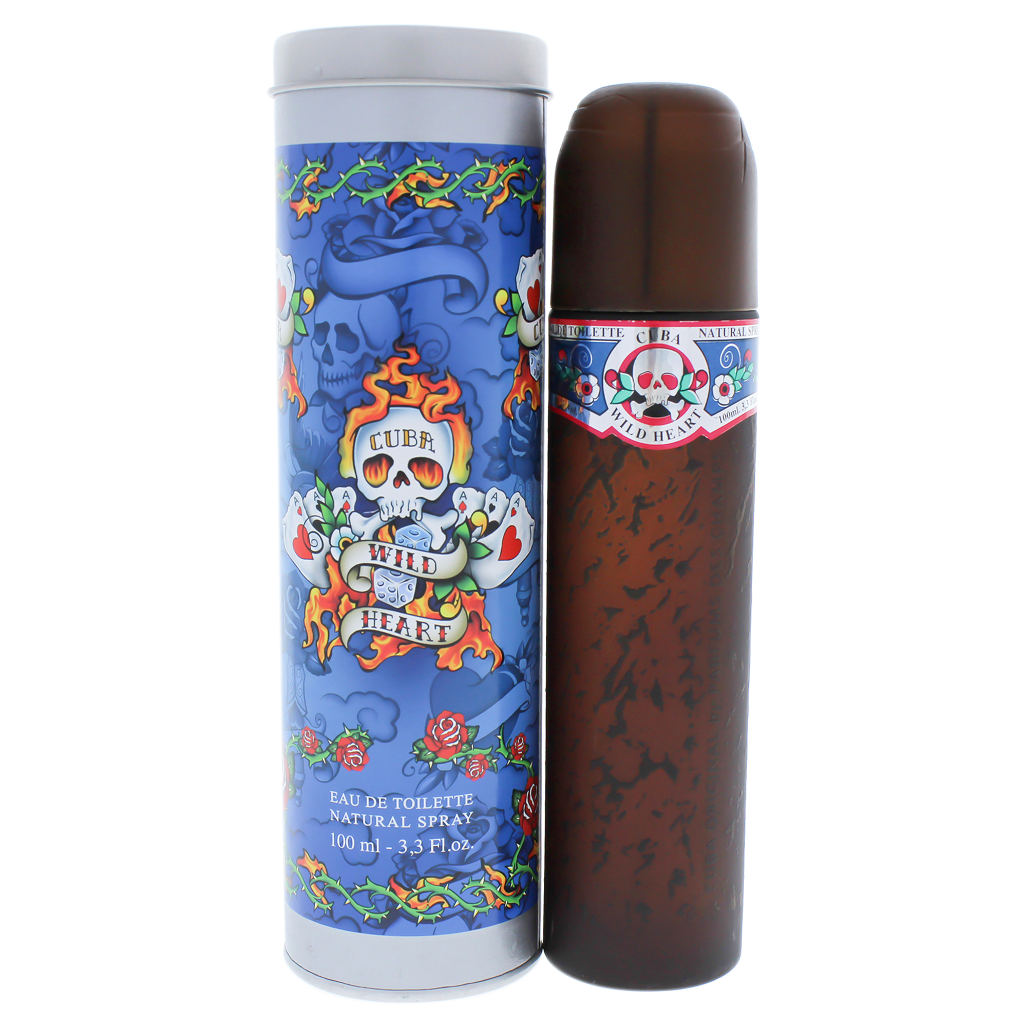 Foto 2 pulgar | Venta Internacional- Perfume Cuba Wild Heart Edt En Aerosol 100 Ml para Hombre