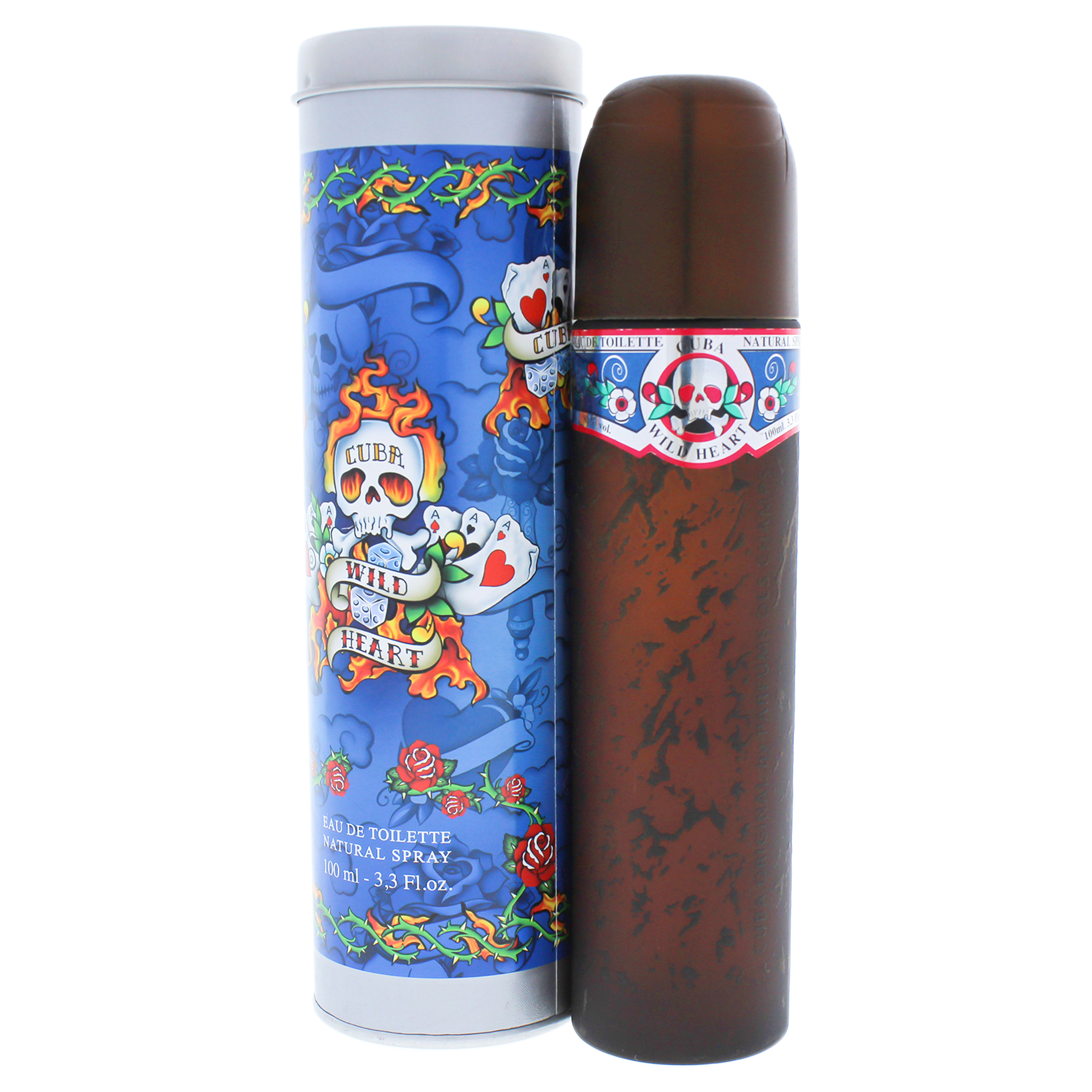 Foto 4 pulgar | Venta Internacional- Perfume Cuba Wild Heart Edt En Aerosol 100 Ml para Hombre