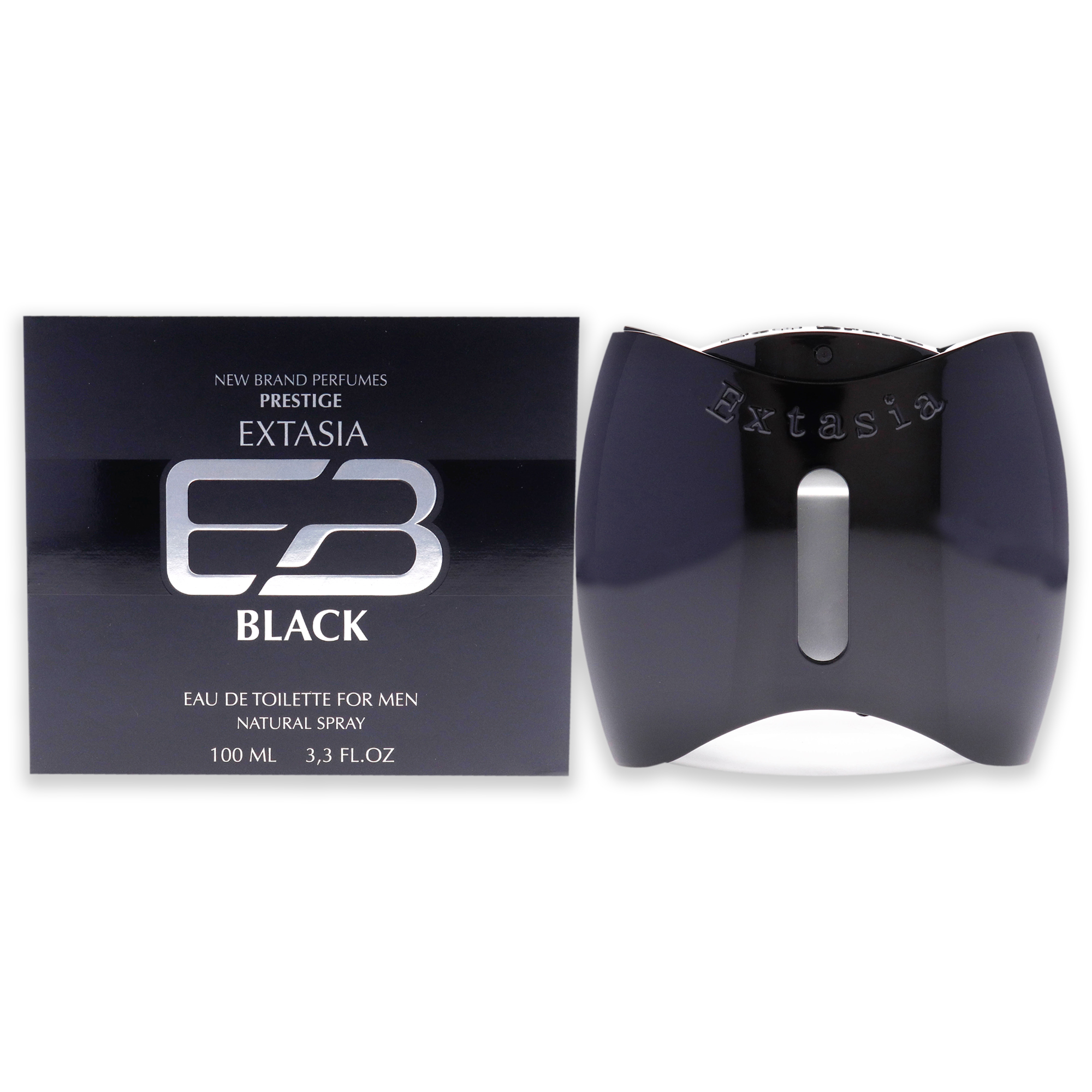 Foto 2 pulgar | Perfume Nueva Brand Extasia Black para Hombres 100 ml Edt Spray - Venta Internacional