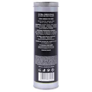 Foto 5 | Venta Internacional- Perfume Cuba Cuba Green En Aerosol Edt De 100 Ml para Hombre