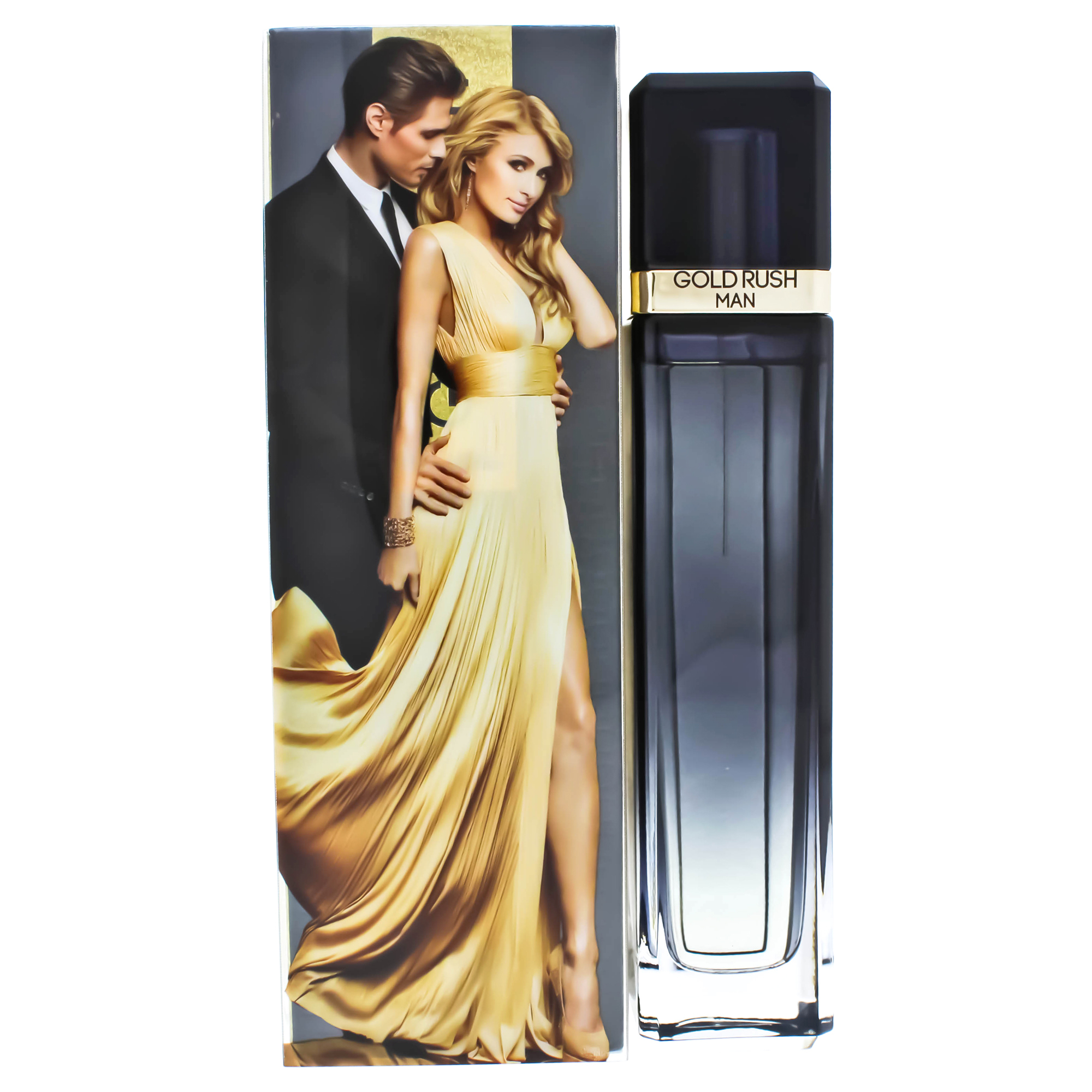 Venta Internacional-Perfume Paris Hilton Gold Rush Eau de Toilette 100 Ml para Hombre