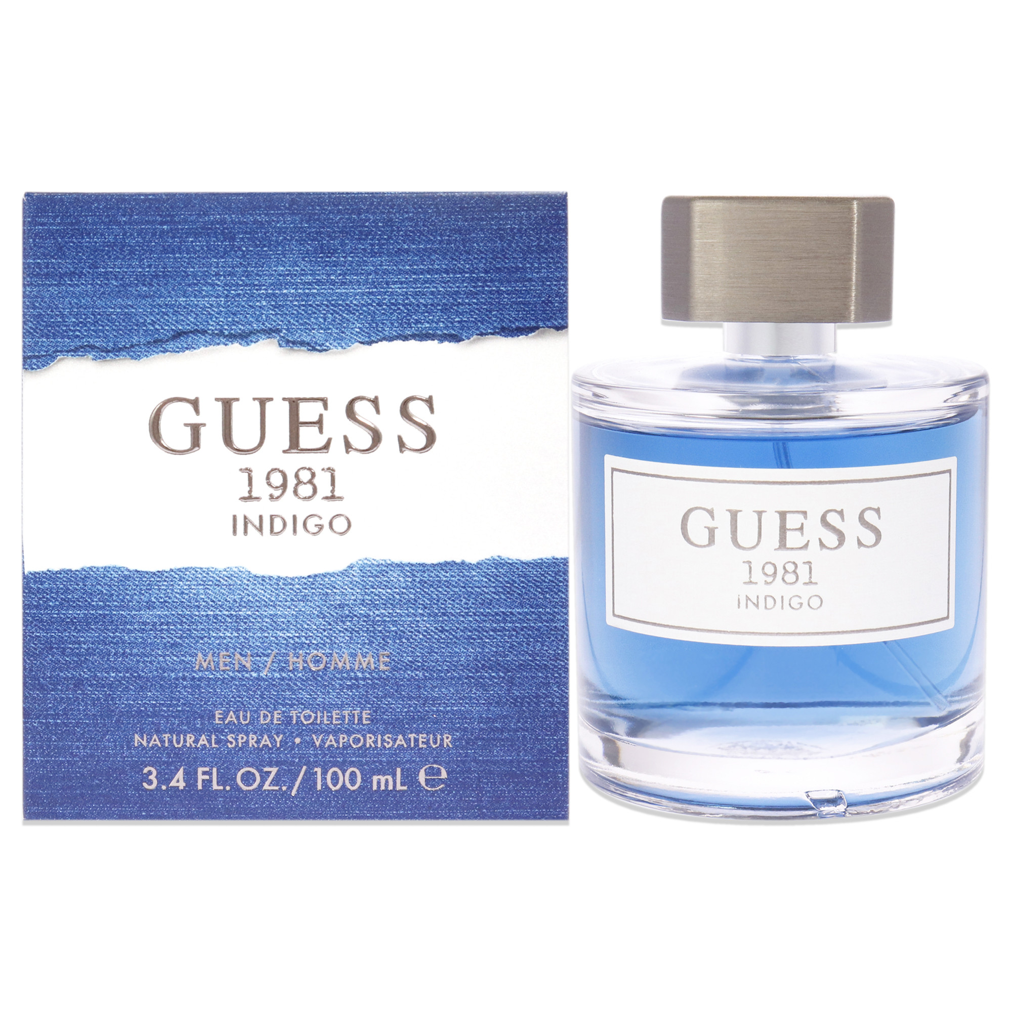 Venta Internacional-Perfume Guess 1981 Índigo Guess Edt 100 ml para Hombre