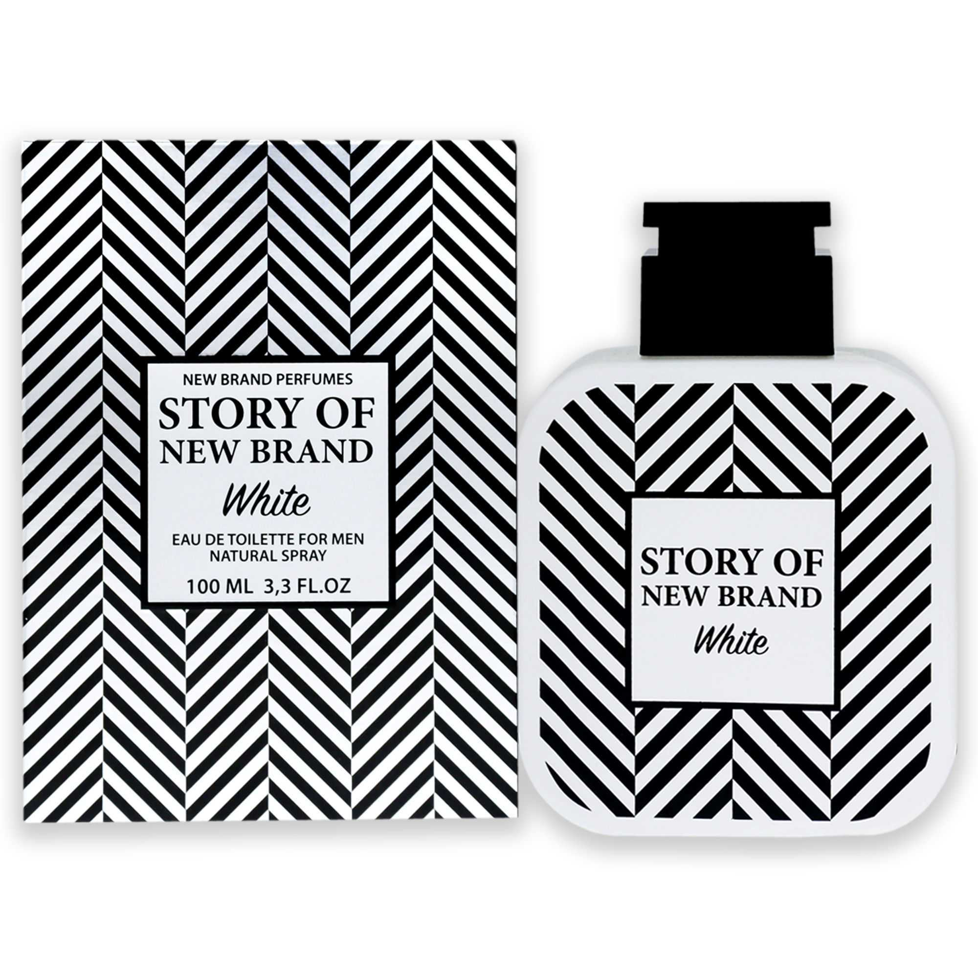 Venta Internacional- Perfume New Brand White Edt En Aerosol De 100 Ml para Hombre