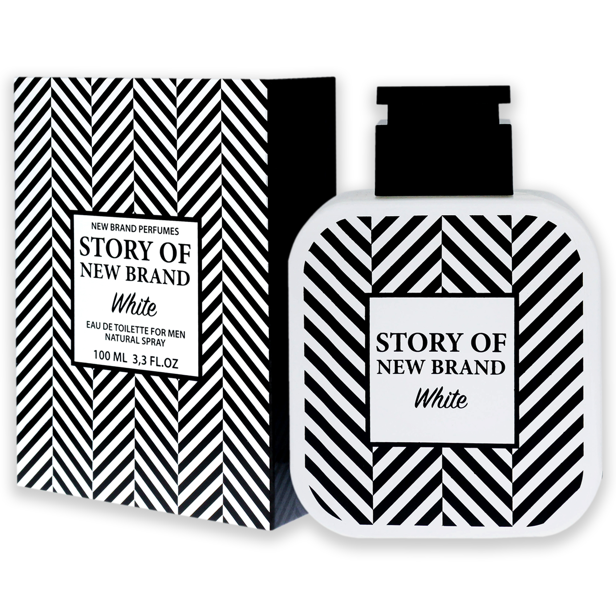 Foto 6 pulgar | Venta Internacional- Perfume New Brand White Edt En Aerosol De 100 Ml para Hombre