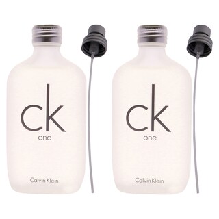 Foto 2 | Venta Internacional- Perfume Ck One De Calvin Klein Unisex Aerosol Edt De 100 Ml Paquete De 2