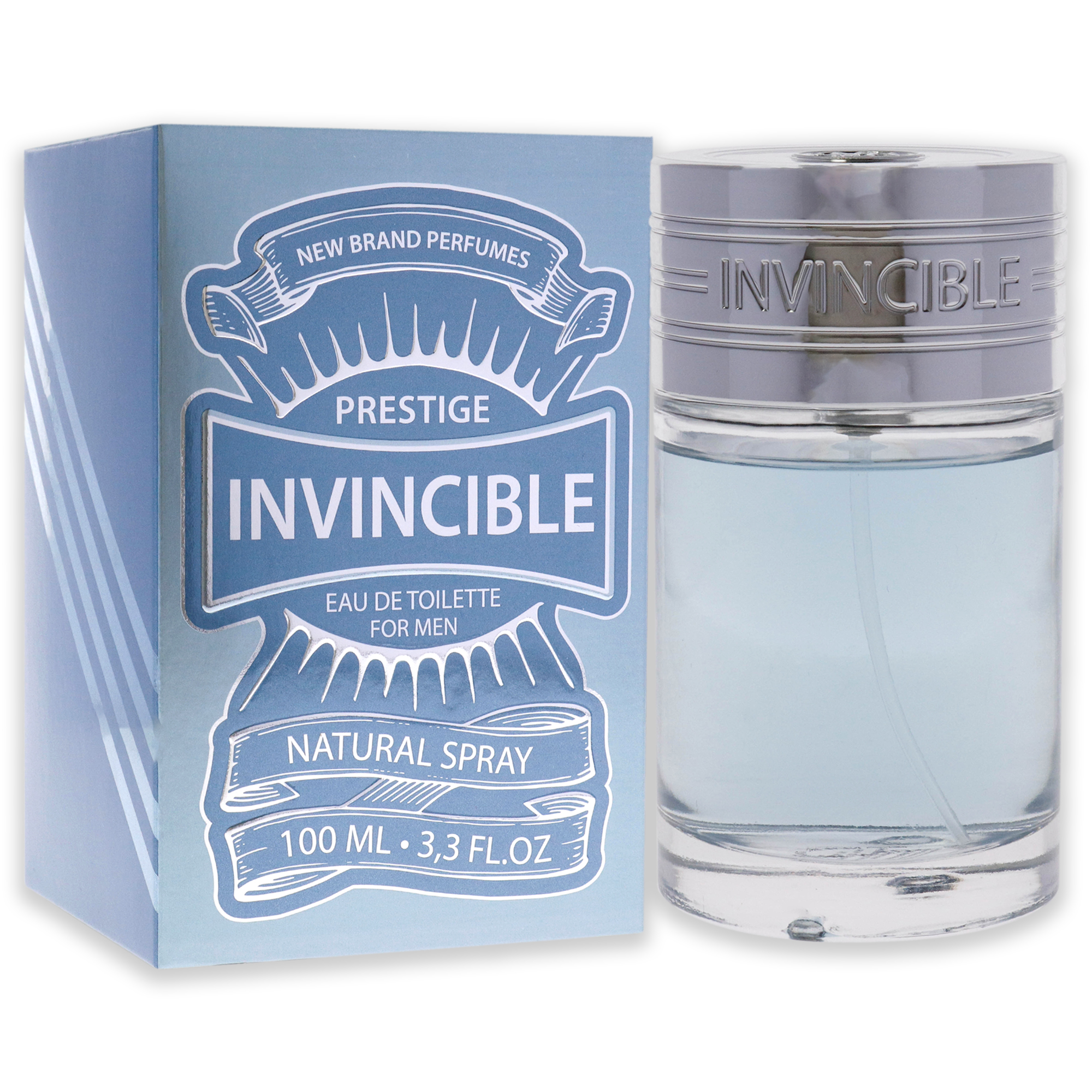 Foto 5 pulgar | Venta Internacional- Perfume New Brand Prestige Invincible Eau de Toilette 100 ml para Hombre