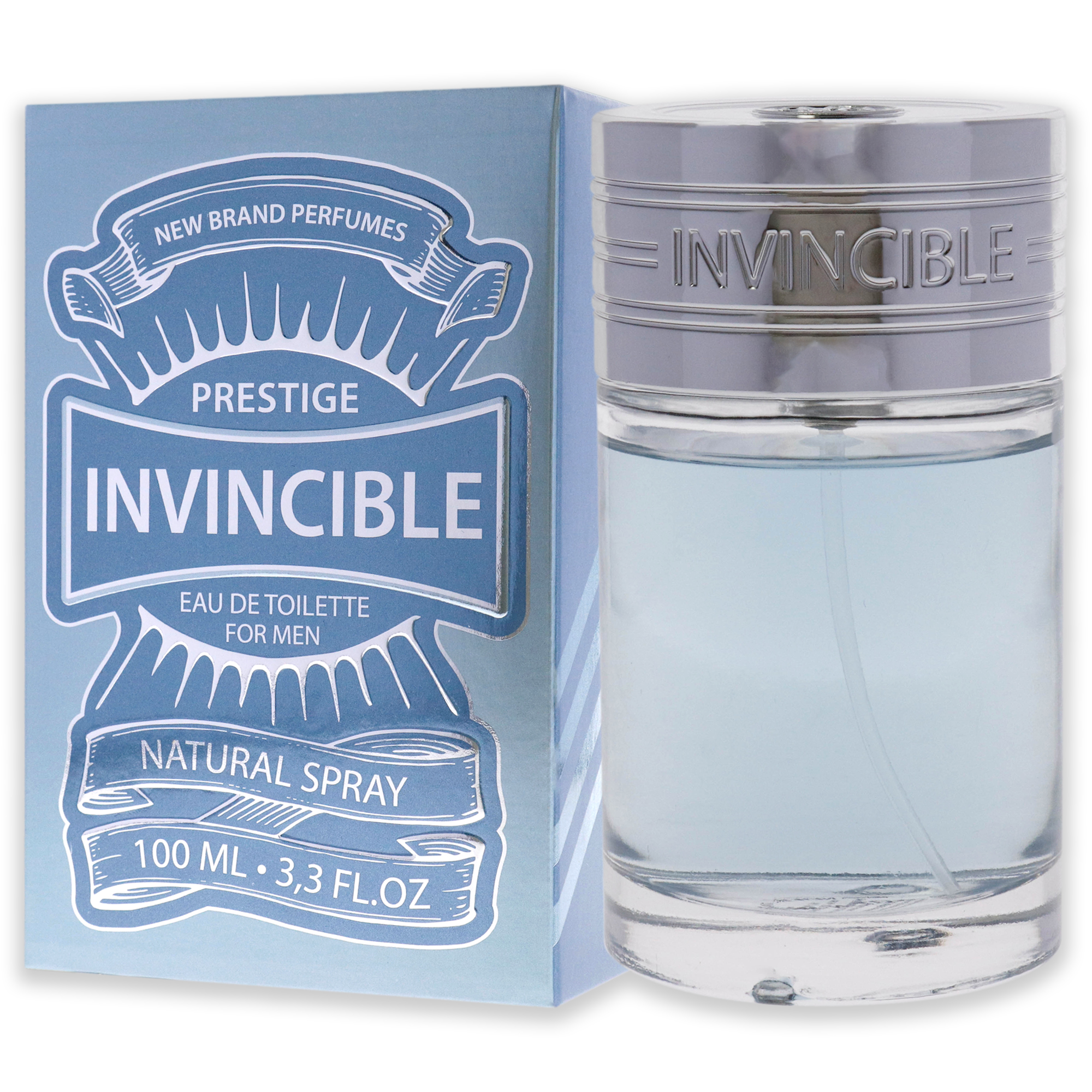 Foto 6 pulgar | Venta Internacional- Perfume New Brand Prestige Invincible Eau de Toilette 100 ml para Hombre