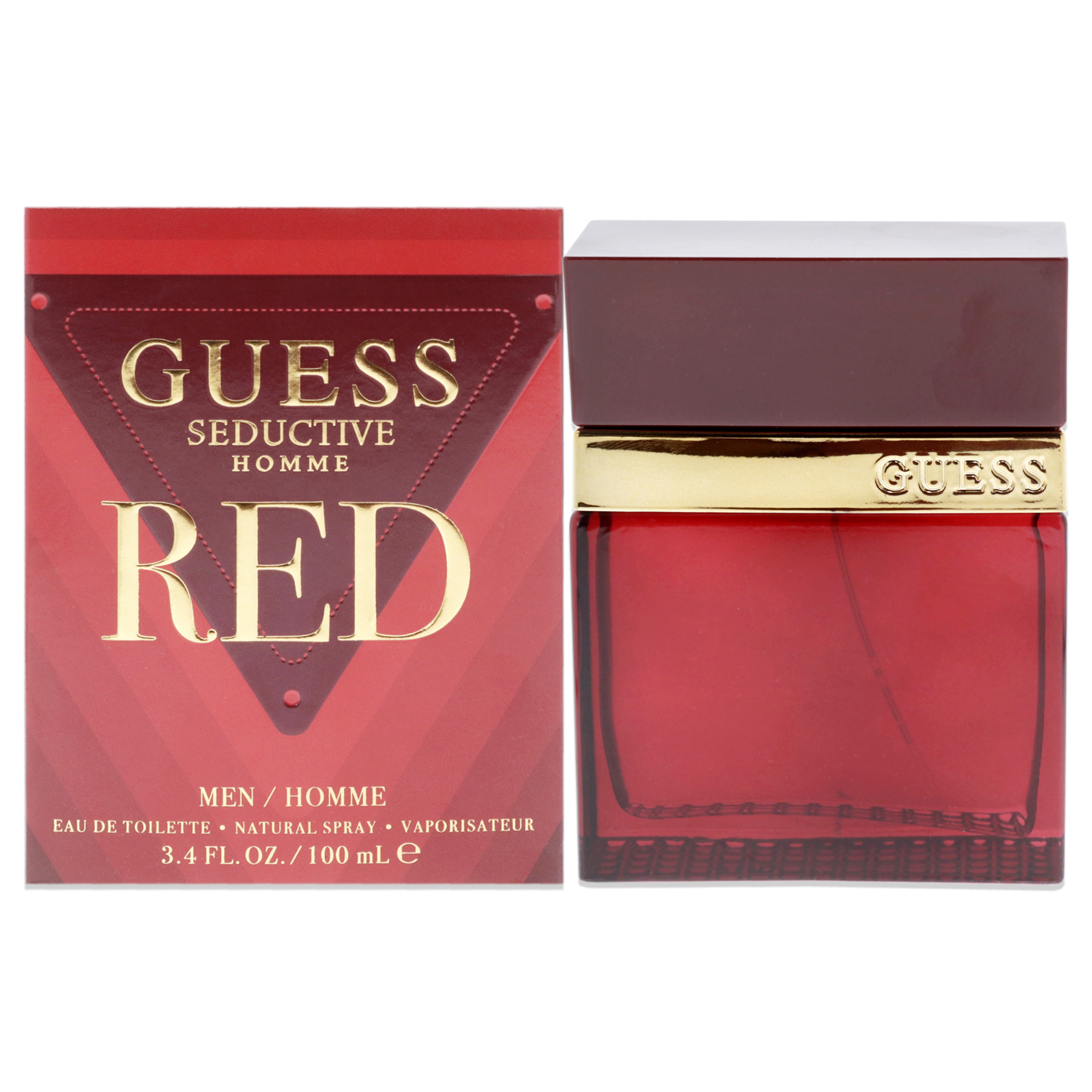 Venta Internacional-Perfume Guess Seductive Red Eau de Toilette 100 Ml para Hombre