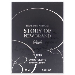 Foto 5 | Venta Internacional- Perfume New Brand Black Eau de Toilette 100 ml para Hombre
