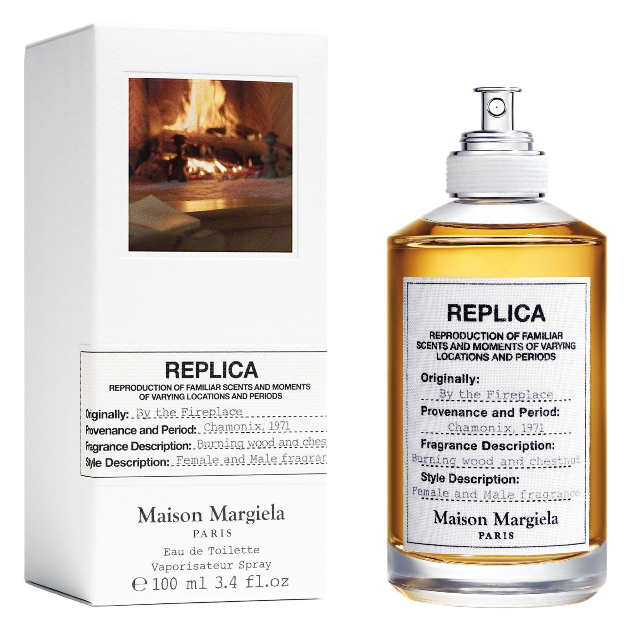 Perfume Unisex Maison Margiela Replica By The Fireplace 100 Ml Edt
