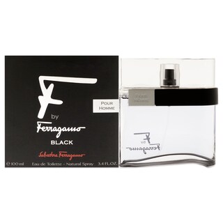 Foto 1 | Perfume Salvatore Ferragamo F Black para Hombres Edt Spray 100 ml - Venta Internacional