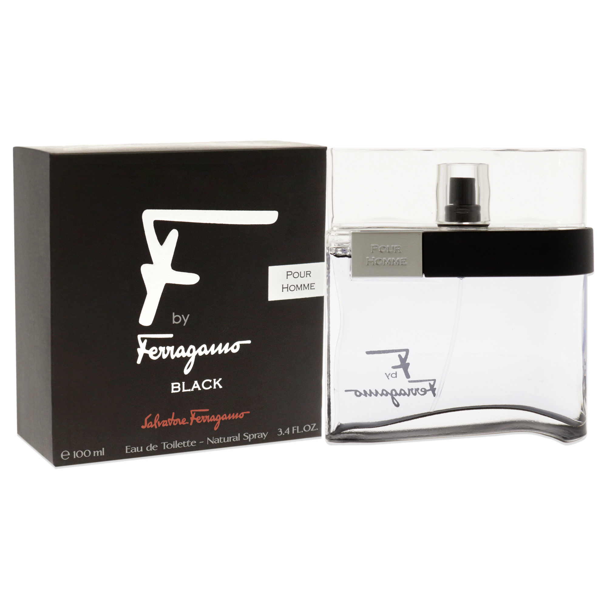 Foto 5 pulgar | Perfume Salvatore Ferragamo F Black para Hombres Edt Spray 100 ml - Venta Internacional