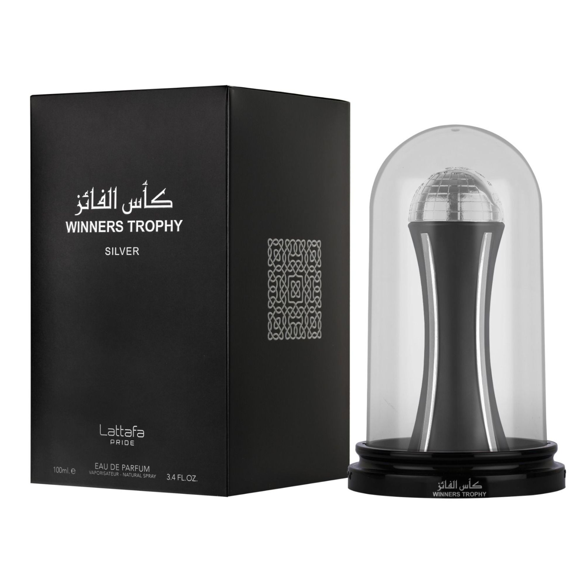 Foto 2 pulgar | Perfume Winners Trophy Silver Lattafa Eau de Parfum 100 ml Unisex