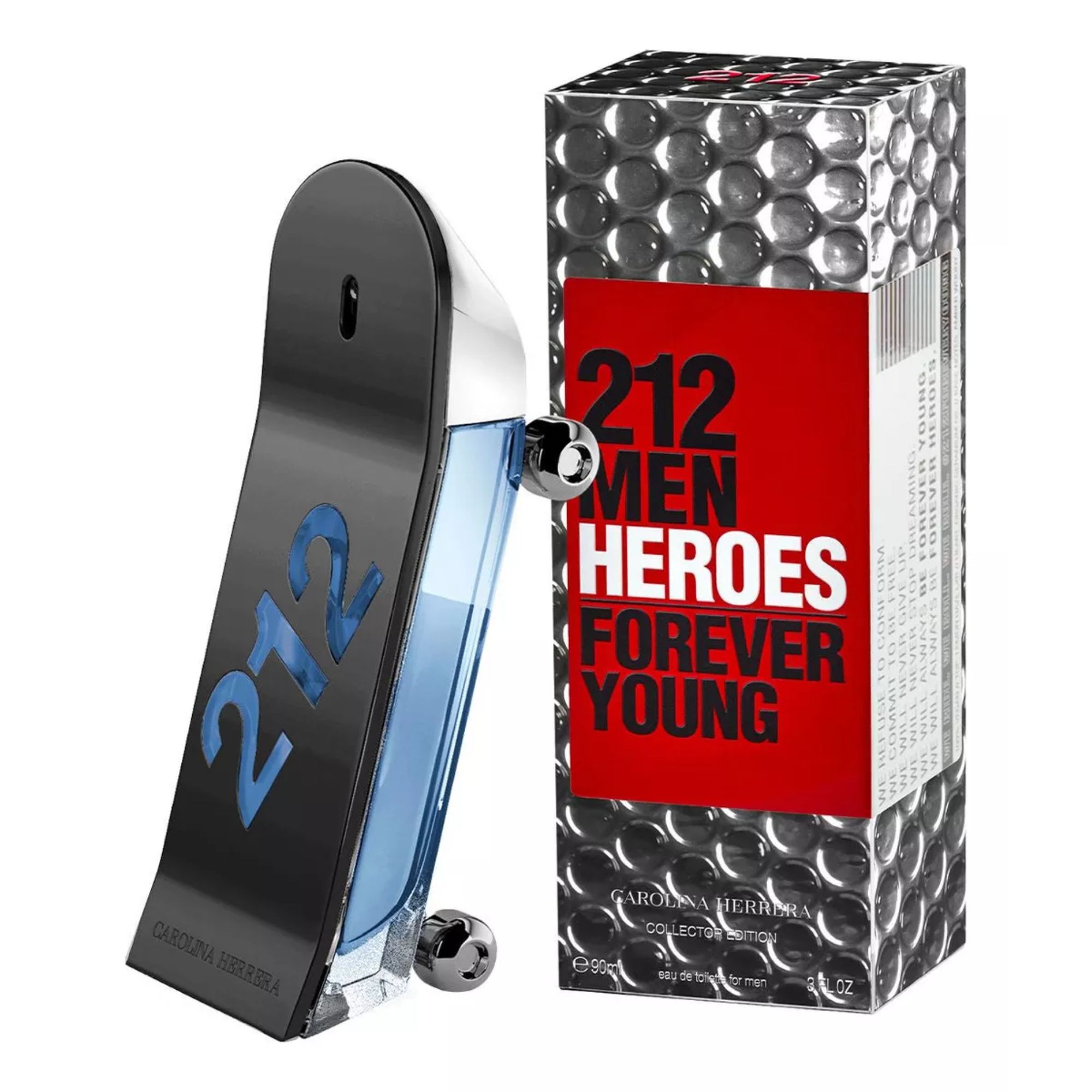 Foto 2 pulgar | Perfume de Hombre Carolina Herrera 212 Men Heroes Forever Young Collector Edition 90 Ml Edt