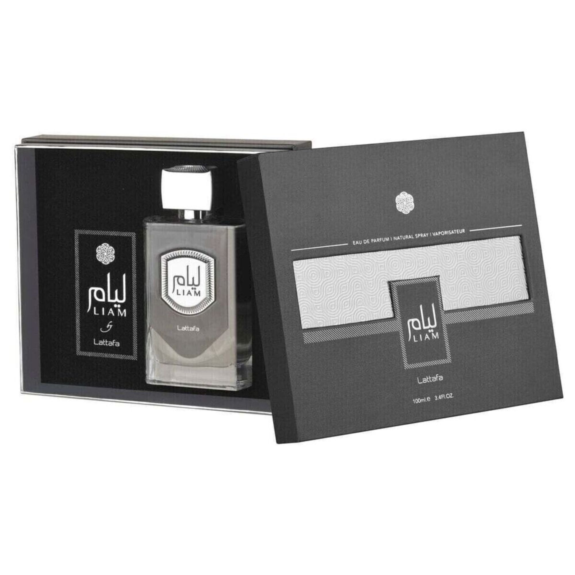 Perfume Unisex Lattafa Liam Grey 100 Ml Edp