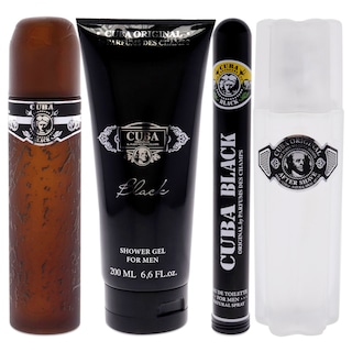 Foto 3 | Venta Internacional-Set de Regalo Perfume Cuba Cuba Black para Hombre 100 ml