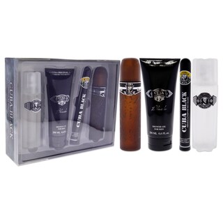 Foto 4 | Venta Internacional-Set de Regalo Perfume Cuba Cuba Black para Hombre 100 ml