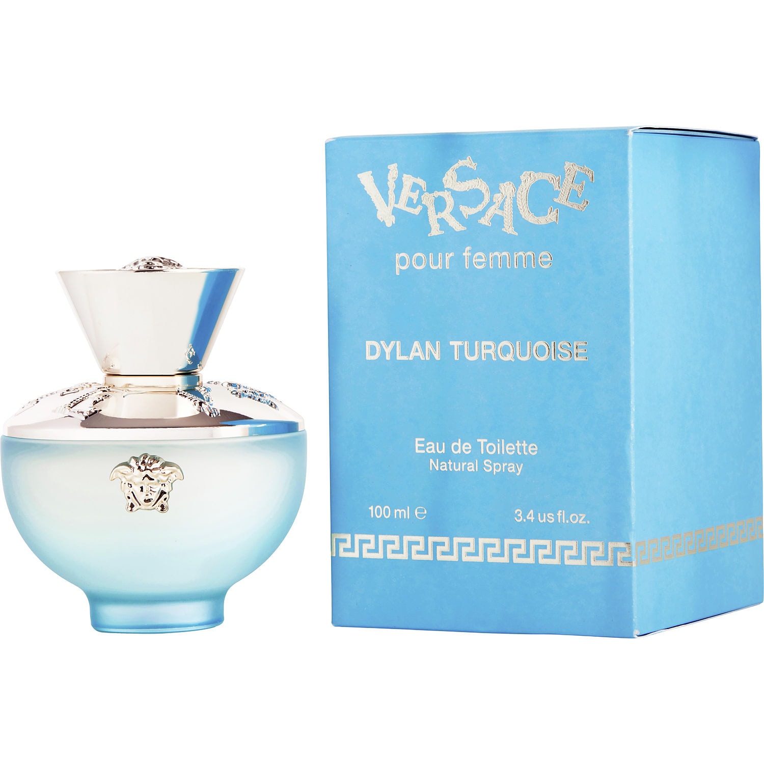 Perfume Versace Dylan Turquoise Eau De Toilette 100ml Para Mujeres Venta Internacional 0467