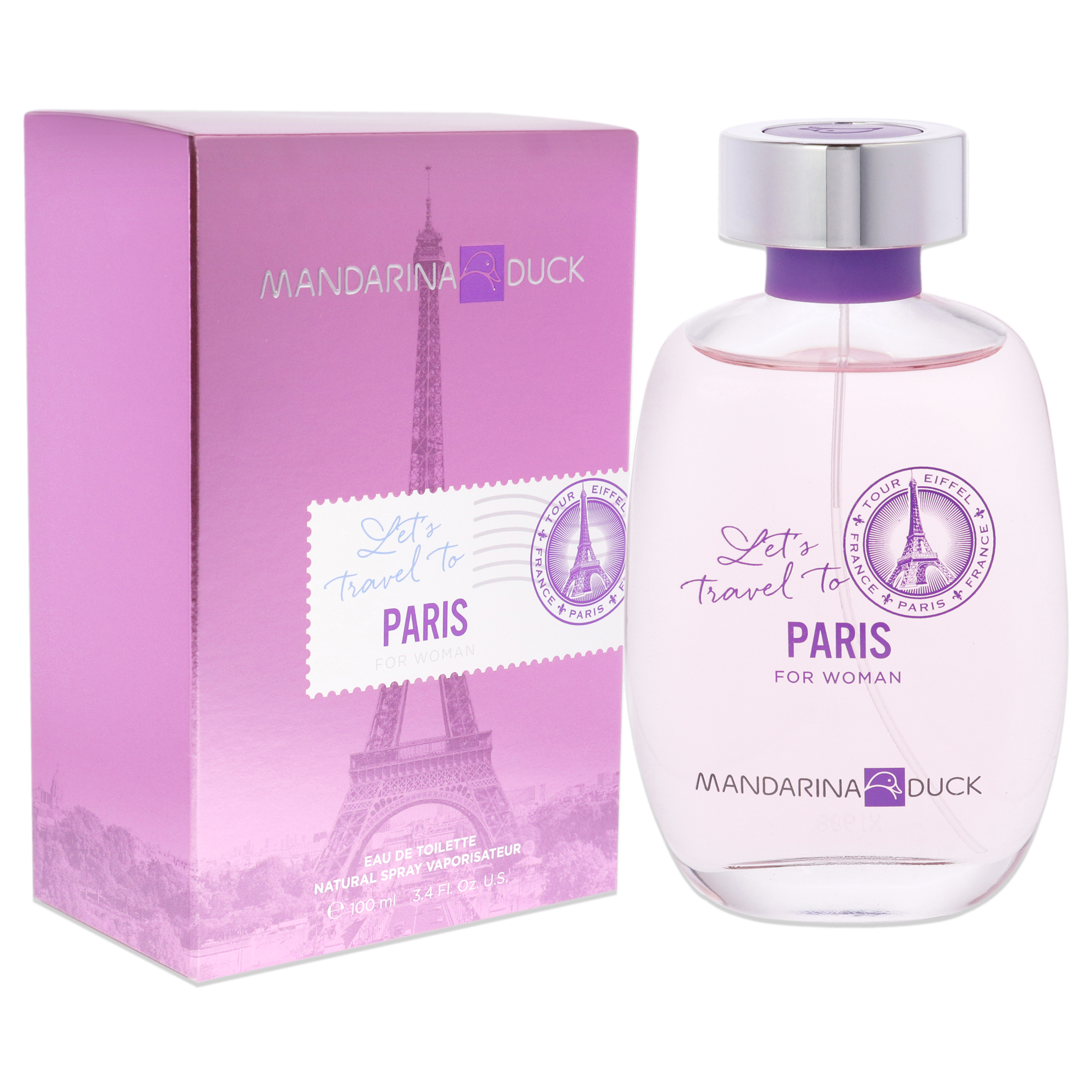 Foto 4 | Perfume Mandarina Duck Lets Travel To París Edt Spray 100 ml - Venta Internacional