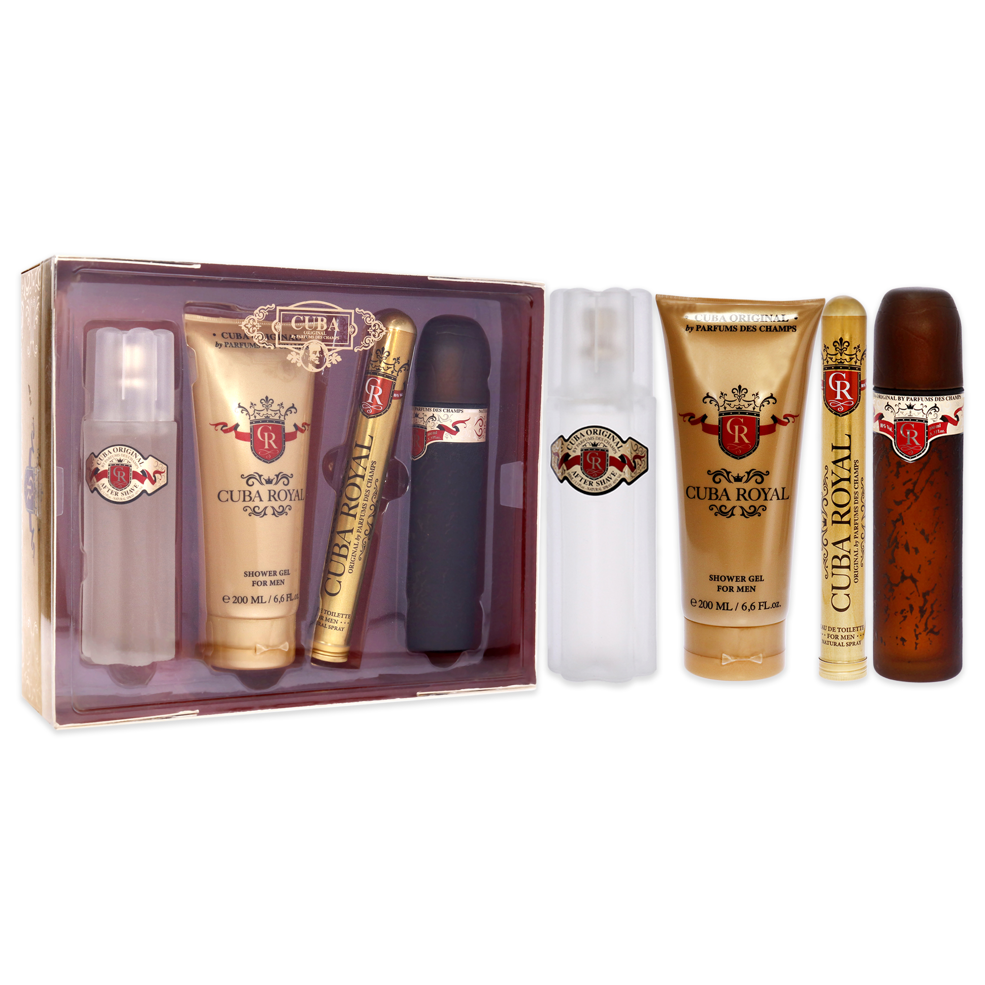 Foto 5 pulgar | Venta Internacional-set De Regalo Perfume Cuba Cuba Royal Para Hombre, 100 Ml